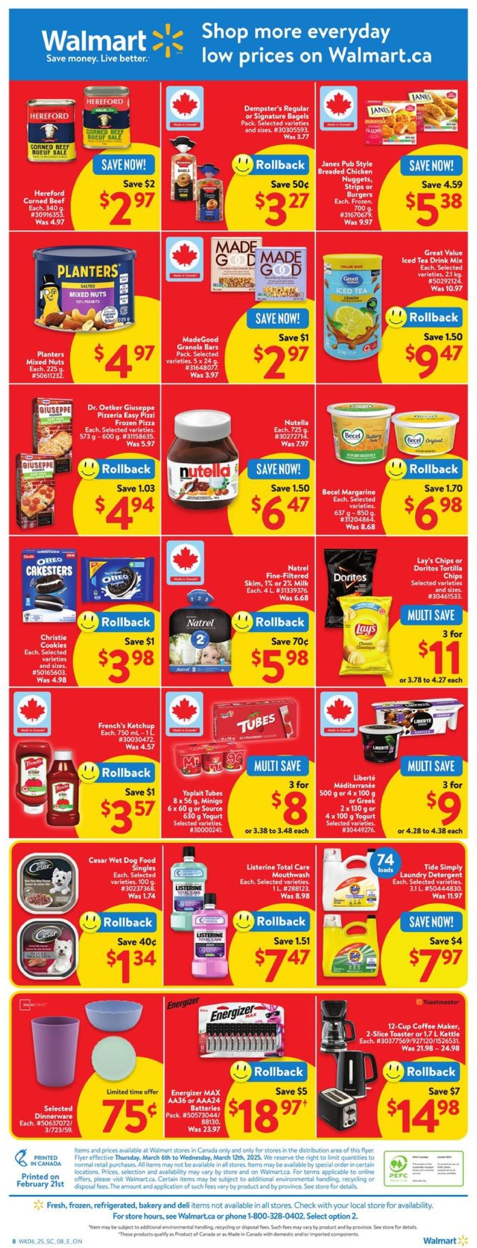 walmart - Walmart flyer valid from 03-06 - 03-12 - page: 2