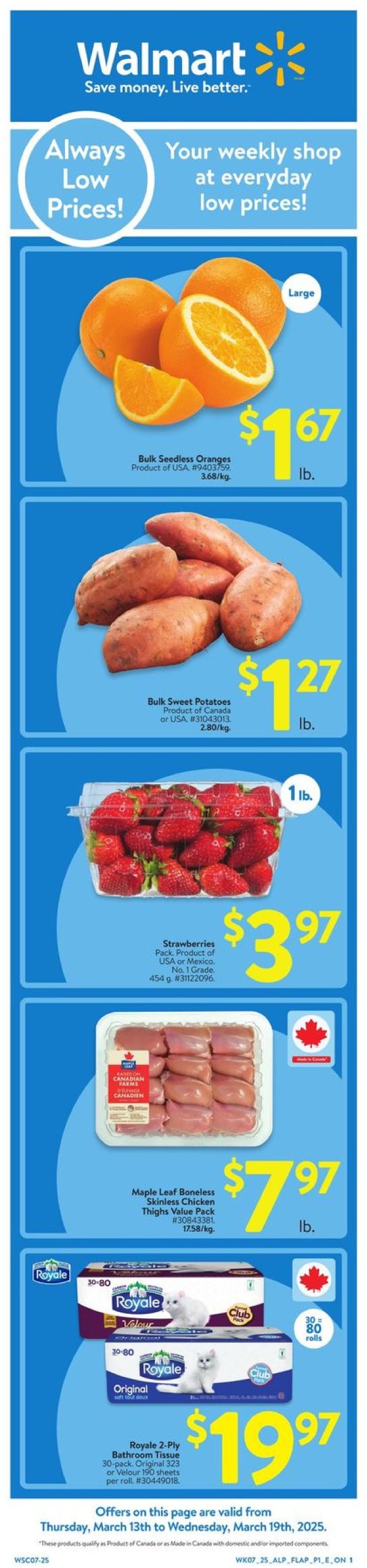 walmart - Walmart flyer valid from 03-13 - 03-19 - page: 3