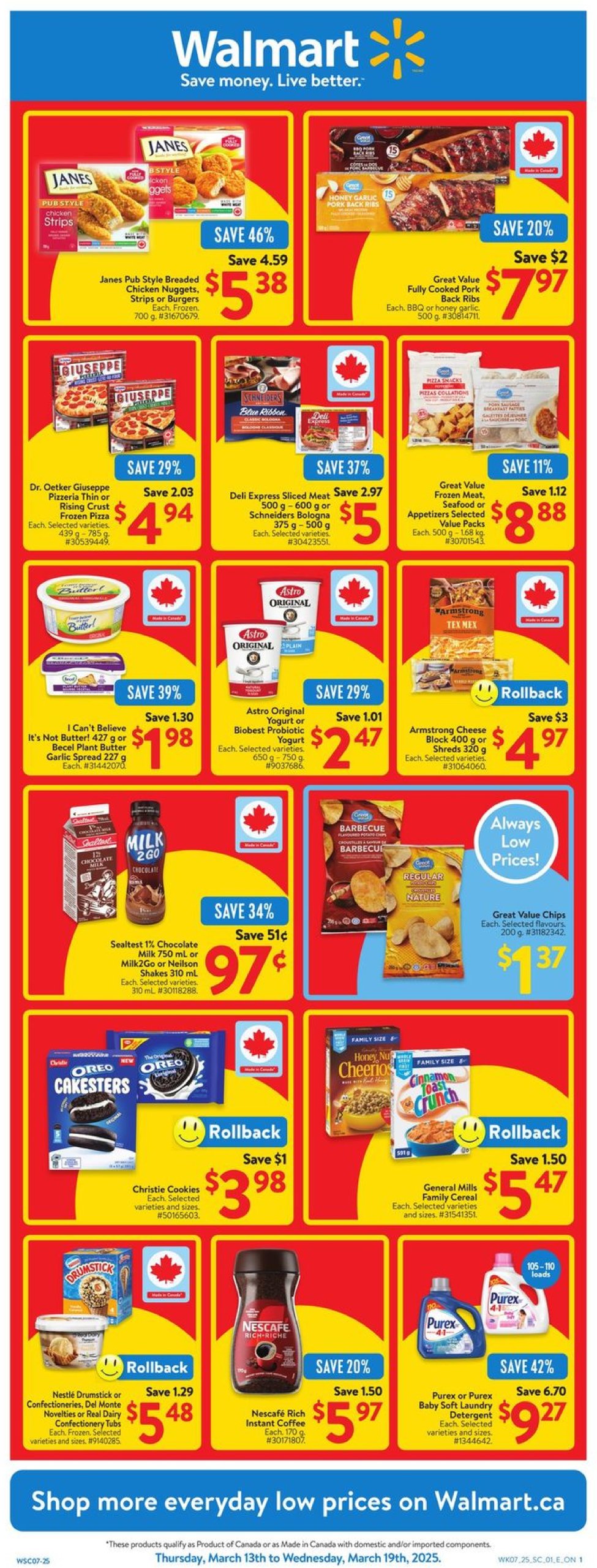 walmart - Walmart flyer valid from 03-13 - 03-19