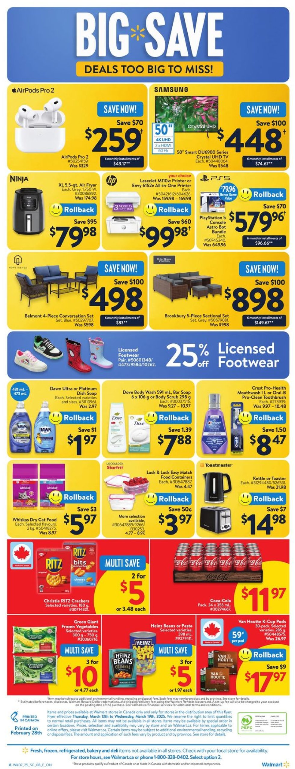 walmart - Walmart flyer valid from 03-13 - 03-19 - page: 2