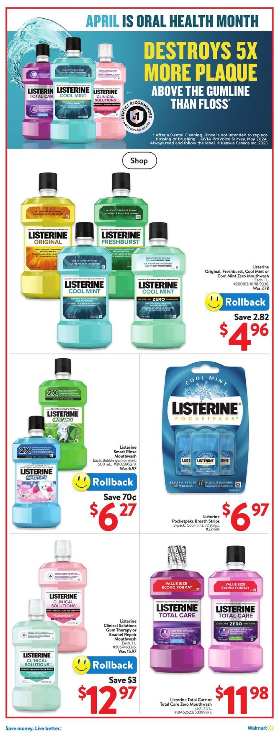 walmart - Walmart flyer valid from 04-03 - 04-09 - page: 25