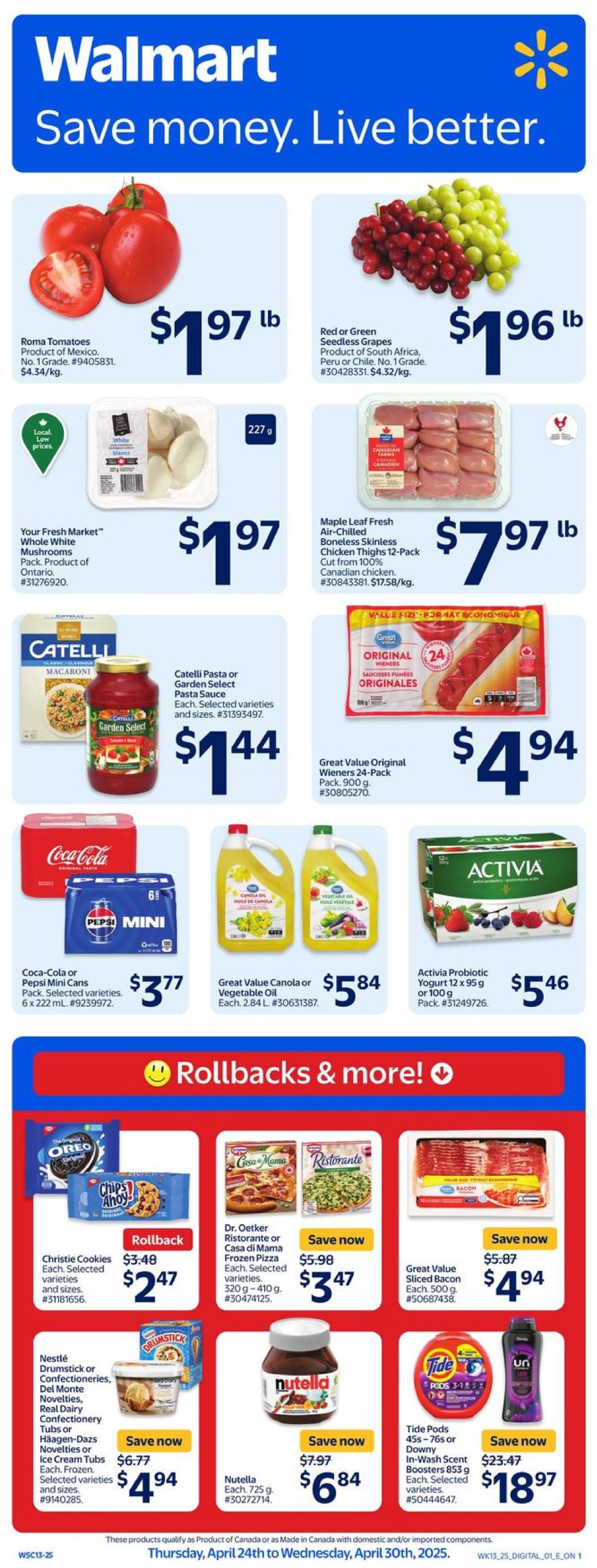 walmart - Walmart flyer valid from 04-24 - 04-30