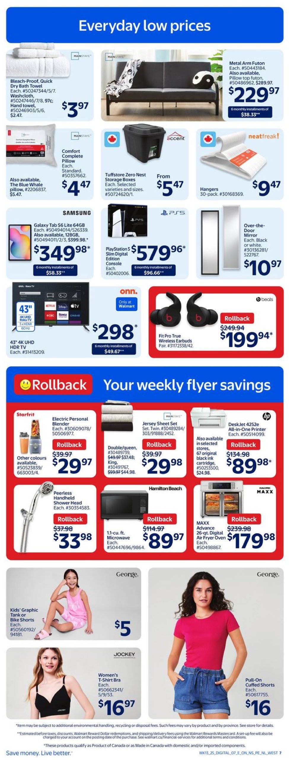 walmart - Walmart flyer valid from 04-24 - 04-30 - page: 7