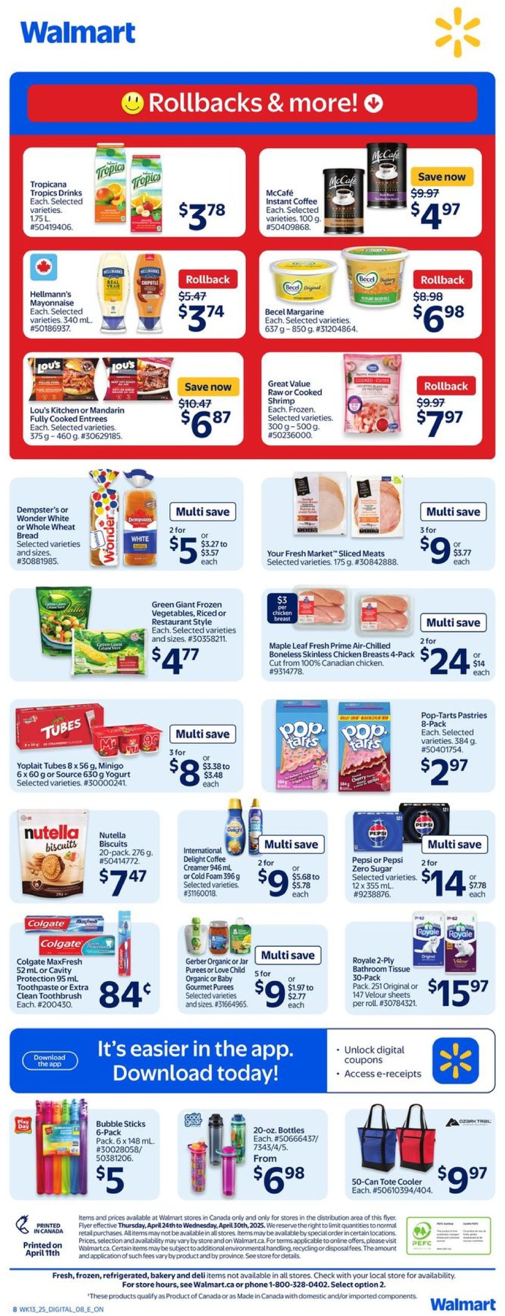 walmart - Walmart flyer valid from 04-24 - 04-30 - page: 2