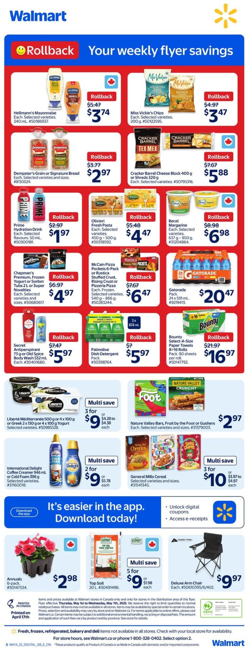walmart - Walmart flyer valid from 05-01 - 05-07 - page: 2