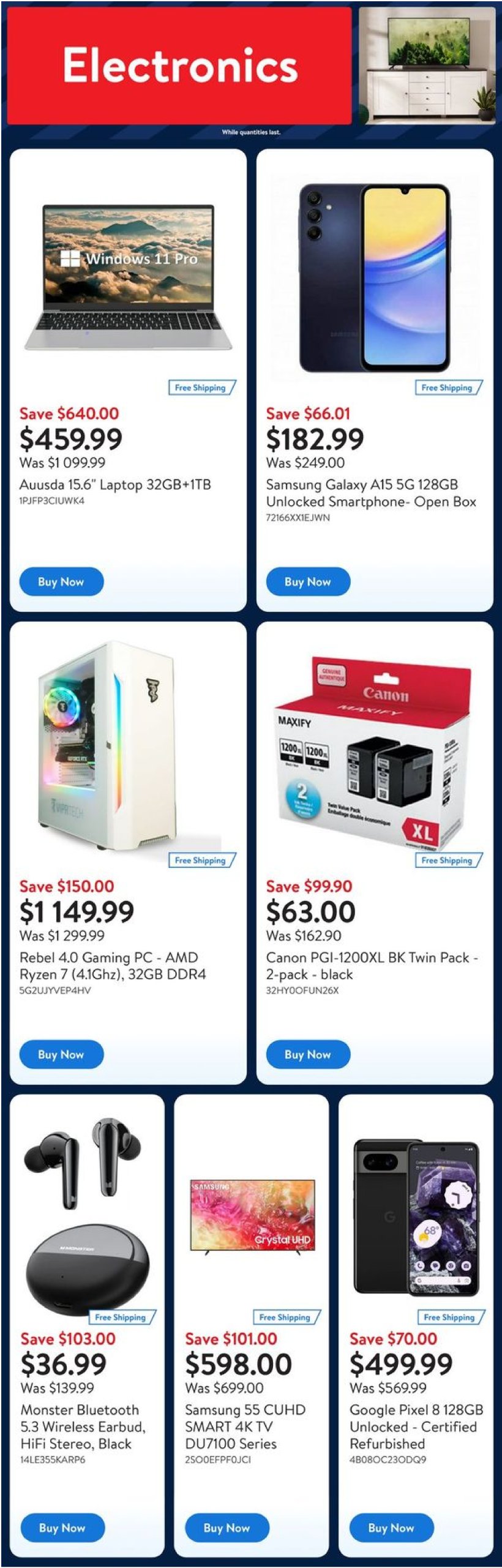 walmart - Walmart - Deals flyer valid from 05-01 - 05-07 - page: 8
