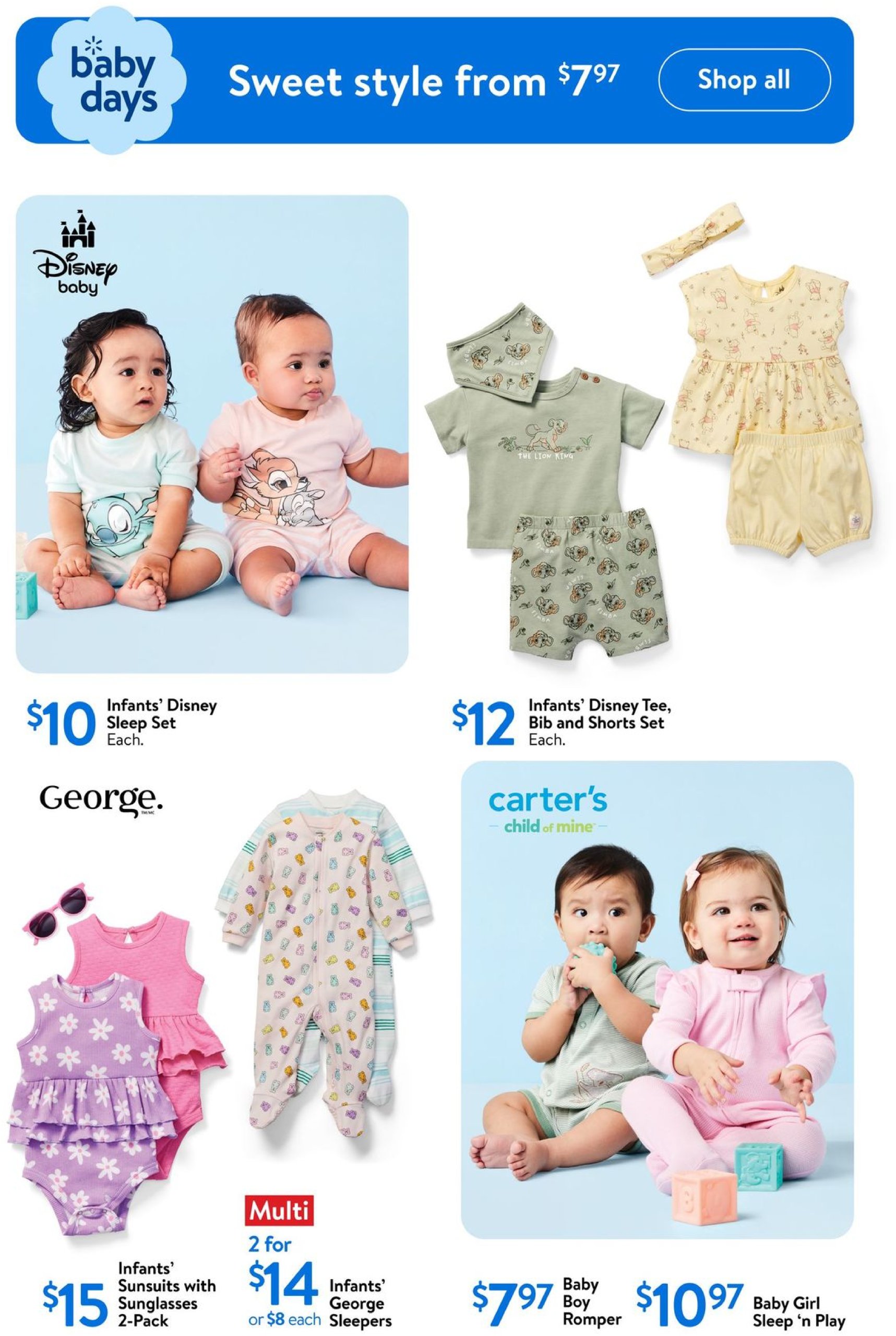 walmart - Walmart - Baby Days flyer valid from 04-17 - 05-14 - page: 3