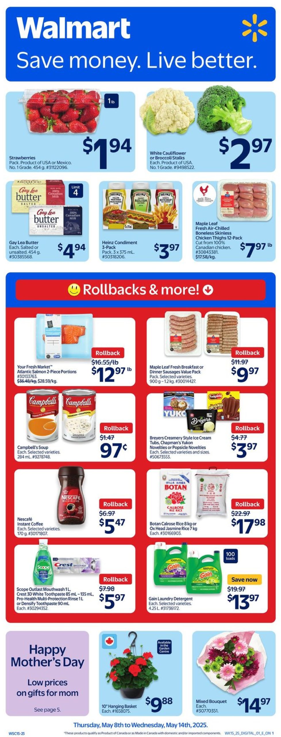 walmart - Walmart flyer valid from 05-08 - 05-14