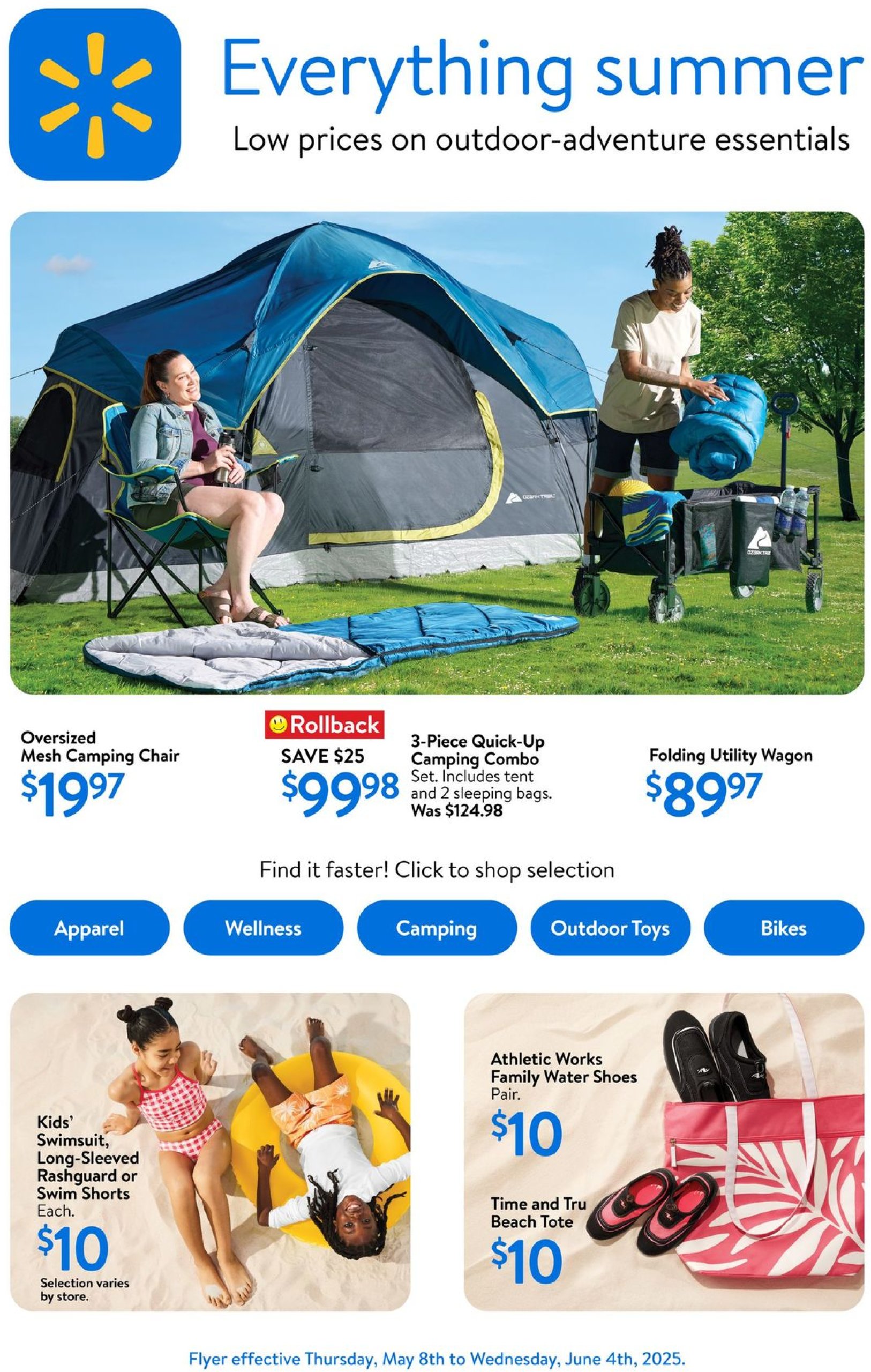 walmart - Walmart - Everything summer flyer valid from 05-08 - 06-04