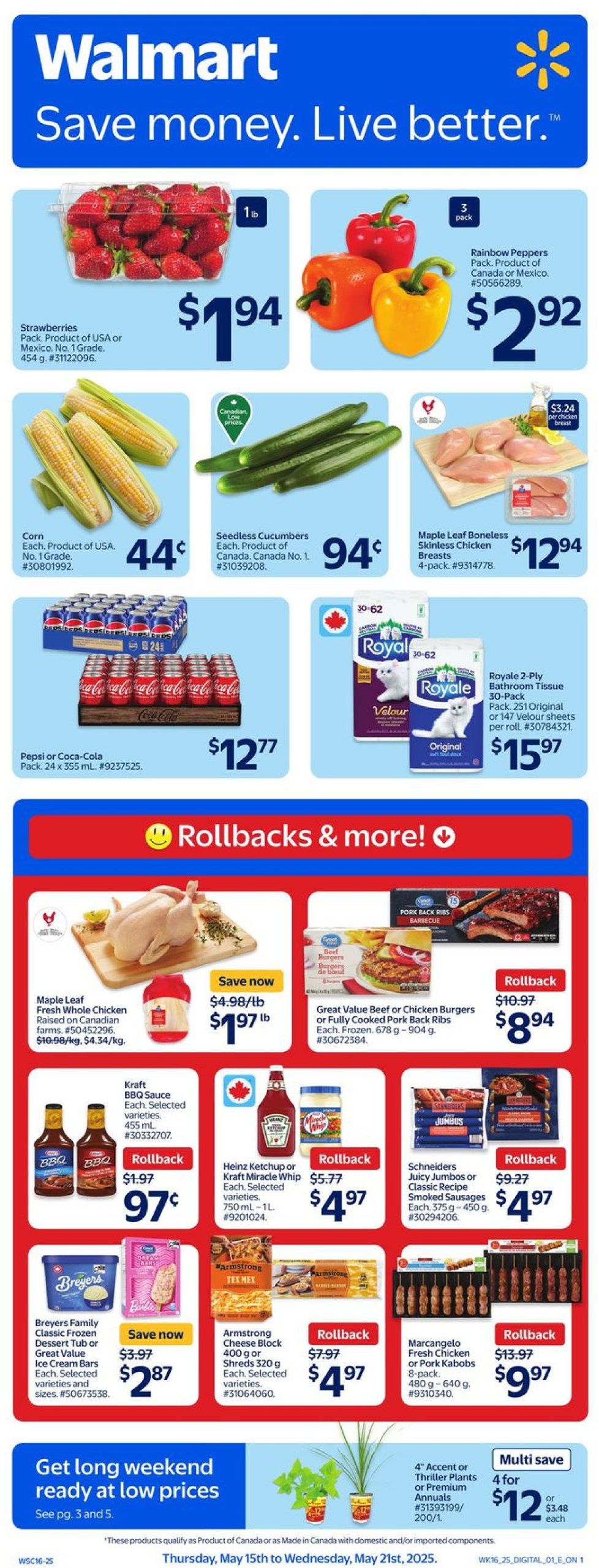 walmart - Walmart flyer valid from 05-15 - 05-21