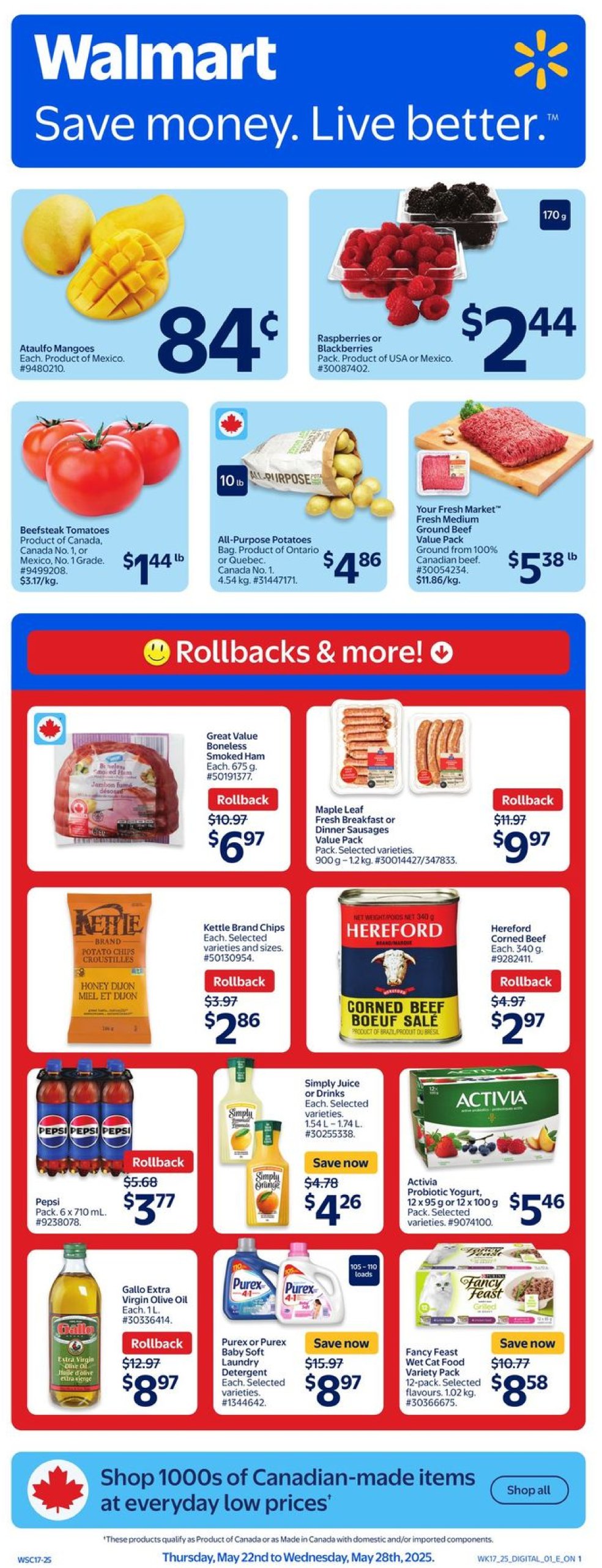 walmart - Walmart flyer valid from 05-22 - 05-28