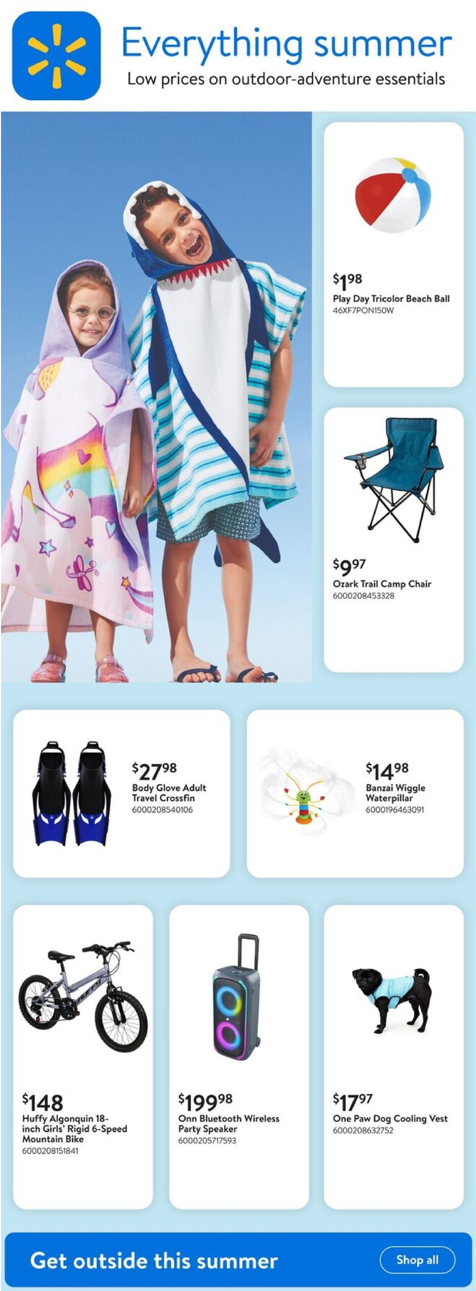 walmart - Walmart - Everything summer flyer valid from 06-19 - 06-25