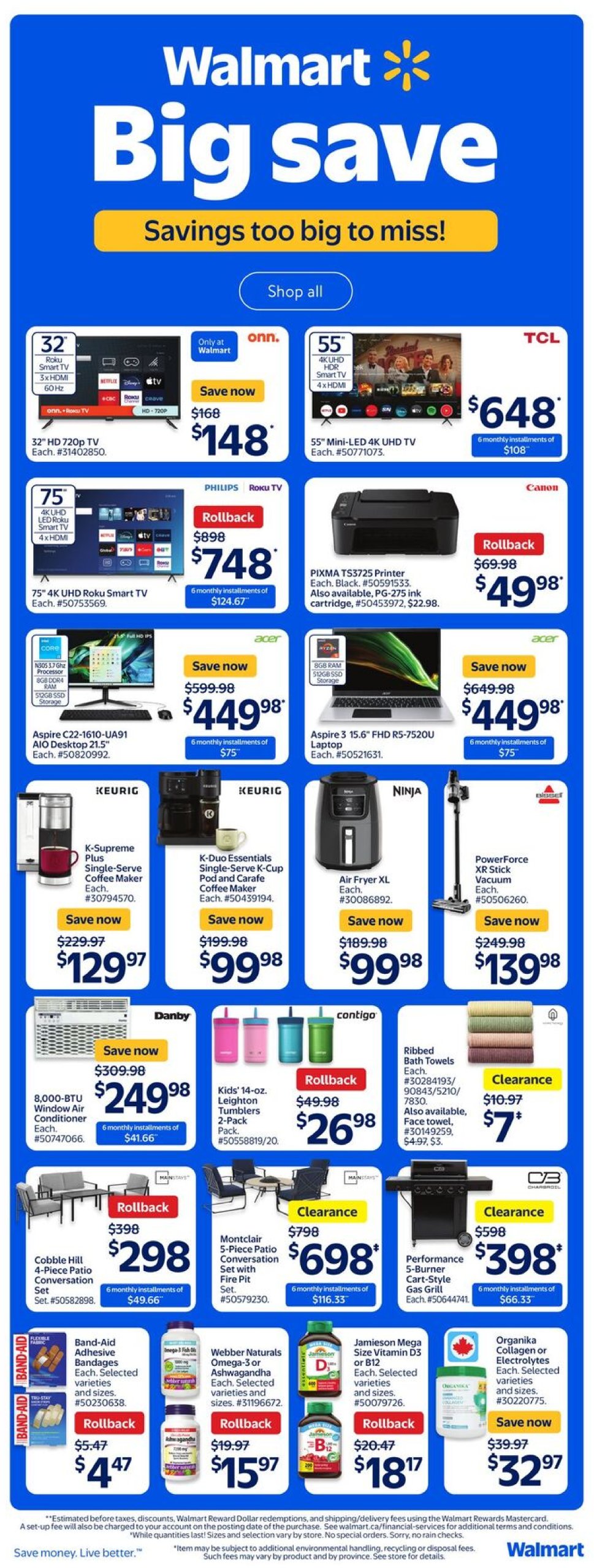 walmart - Walmart - Big Save flyer valid from 07-10 - 07-16