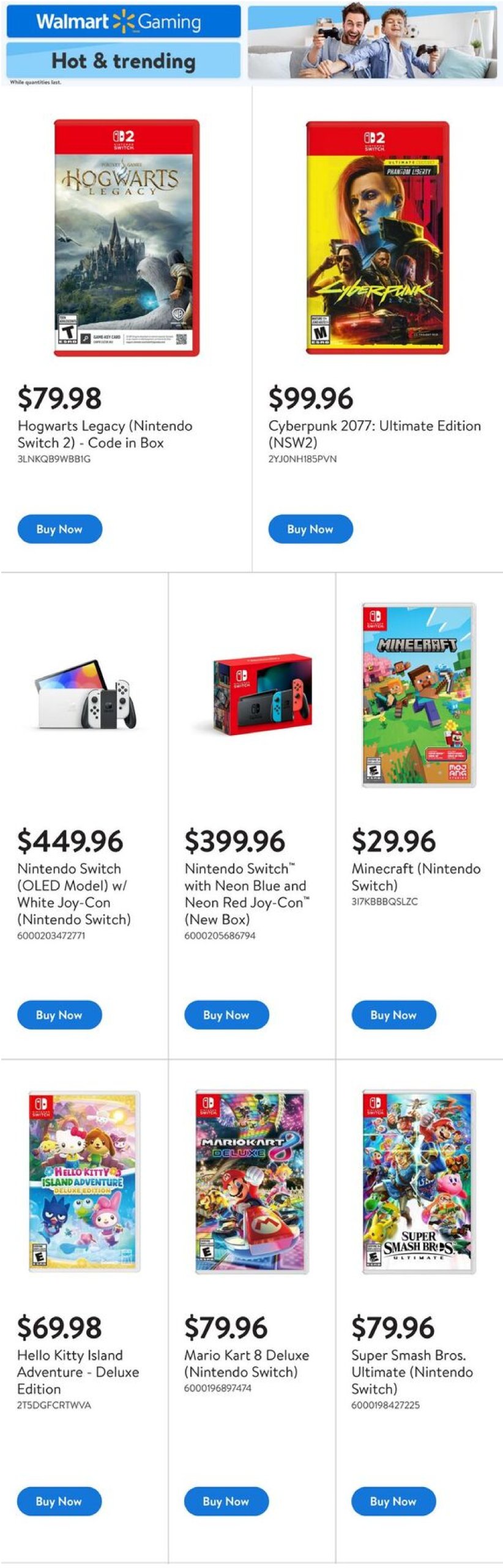 walmart - Walmart - Gaming Guide flyer valid from 07-10 - 07-16 - page: 2
