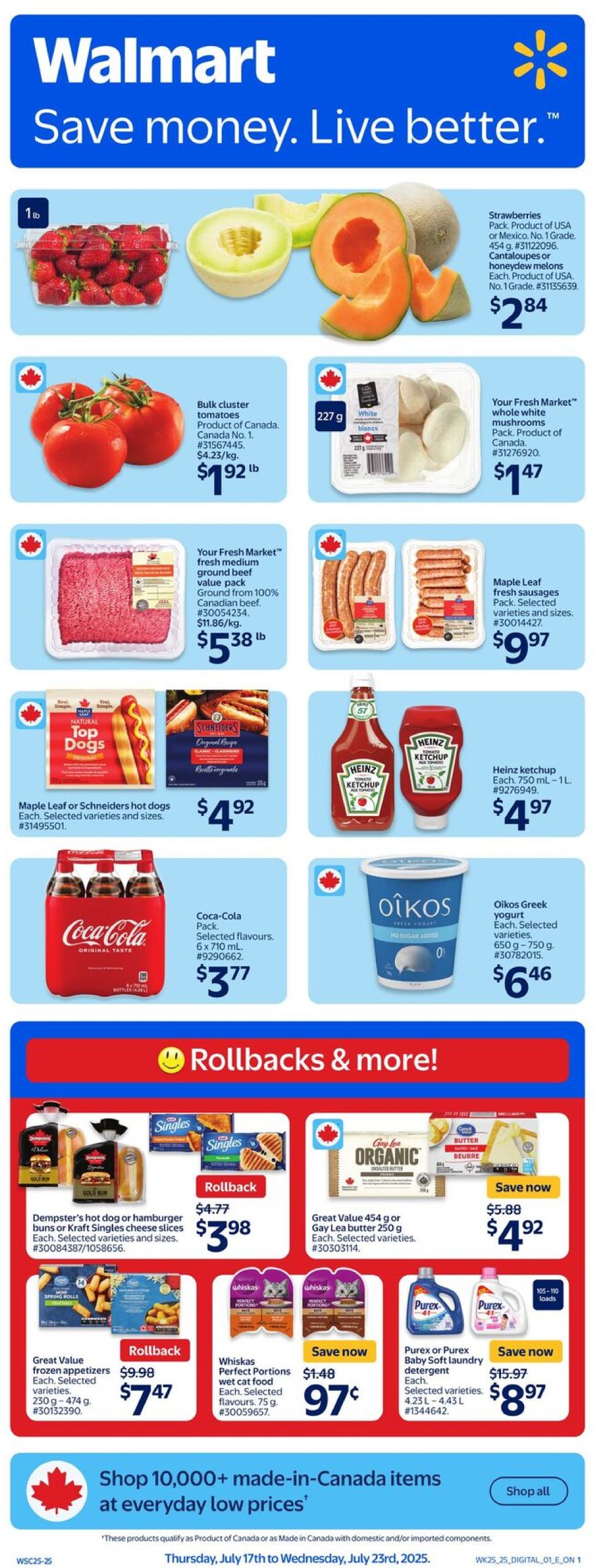 walmart - Walmart flyer valid from 07-17 - 07-23