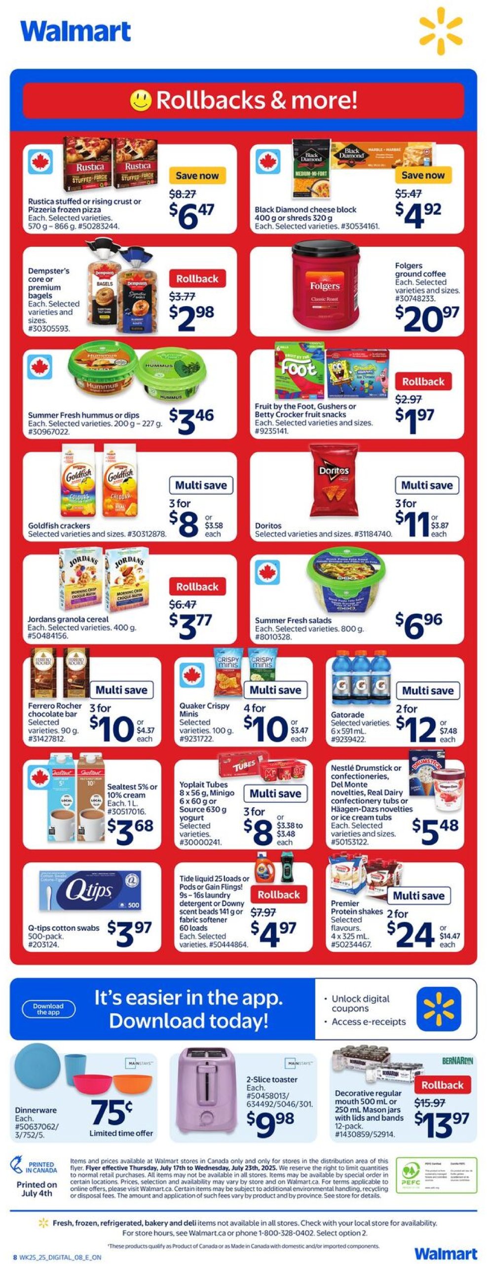walmart - Walmart flyer valid from 07-17 - 07-23 - page: 2