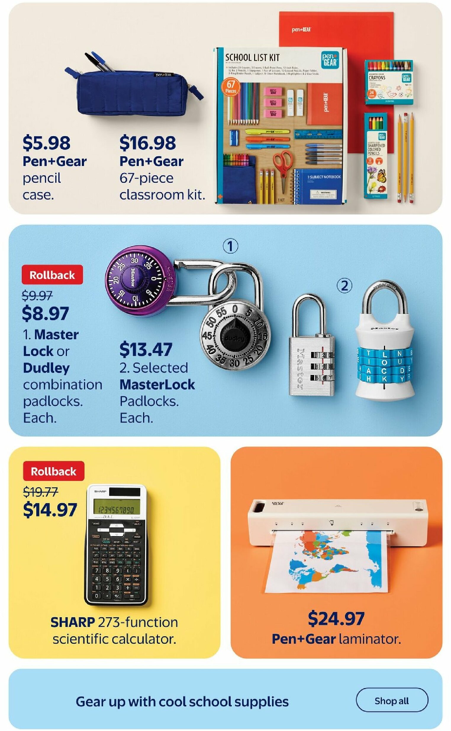 walmart - Walmart - Back to School flyer valid from 08-07 - 08-17 - page: 42
