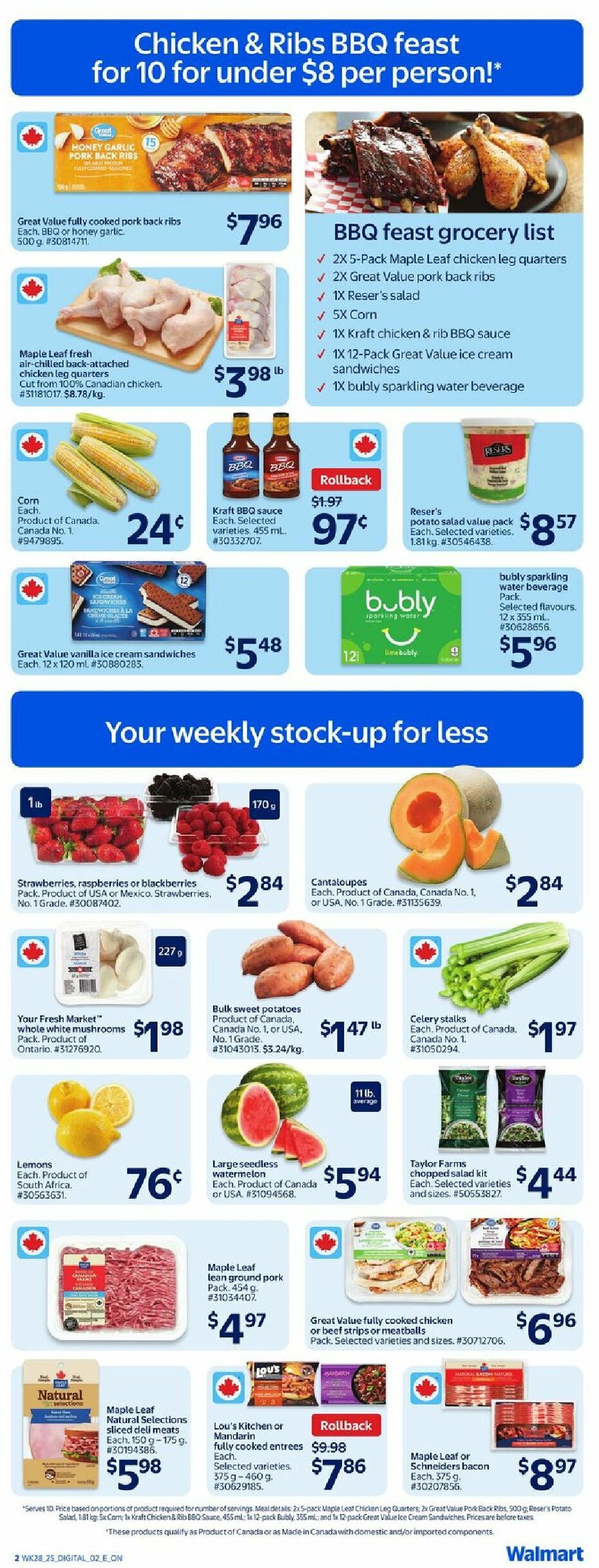 walmart - Walmart flyer valid from 08-07 - 08-13 - page: 3