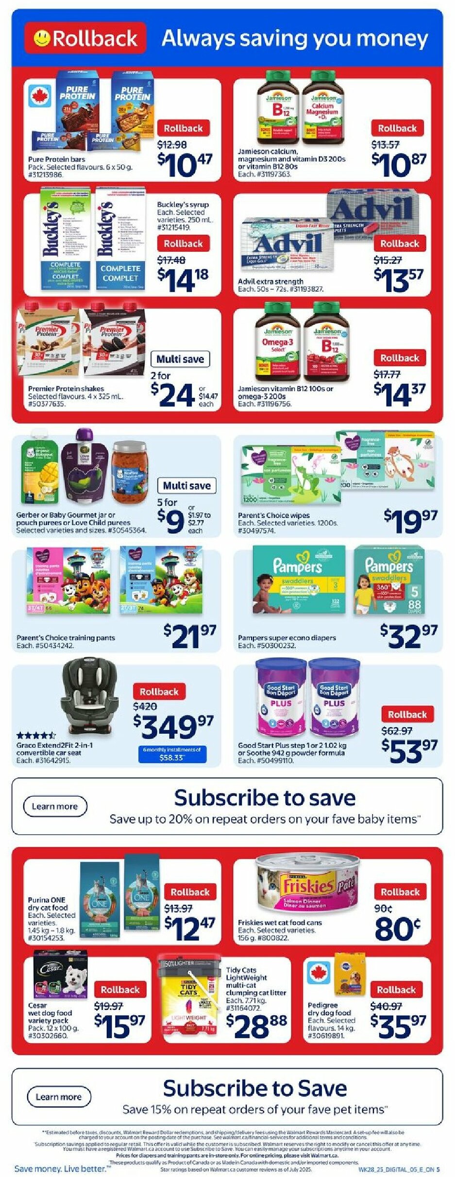 walmart - Walmart flyer valid from 08-07 - 08-13 - page: 9