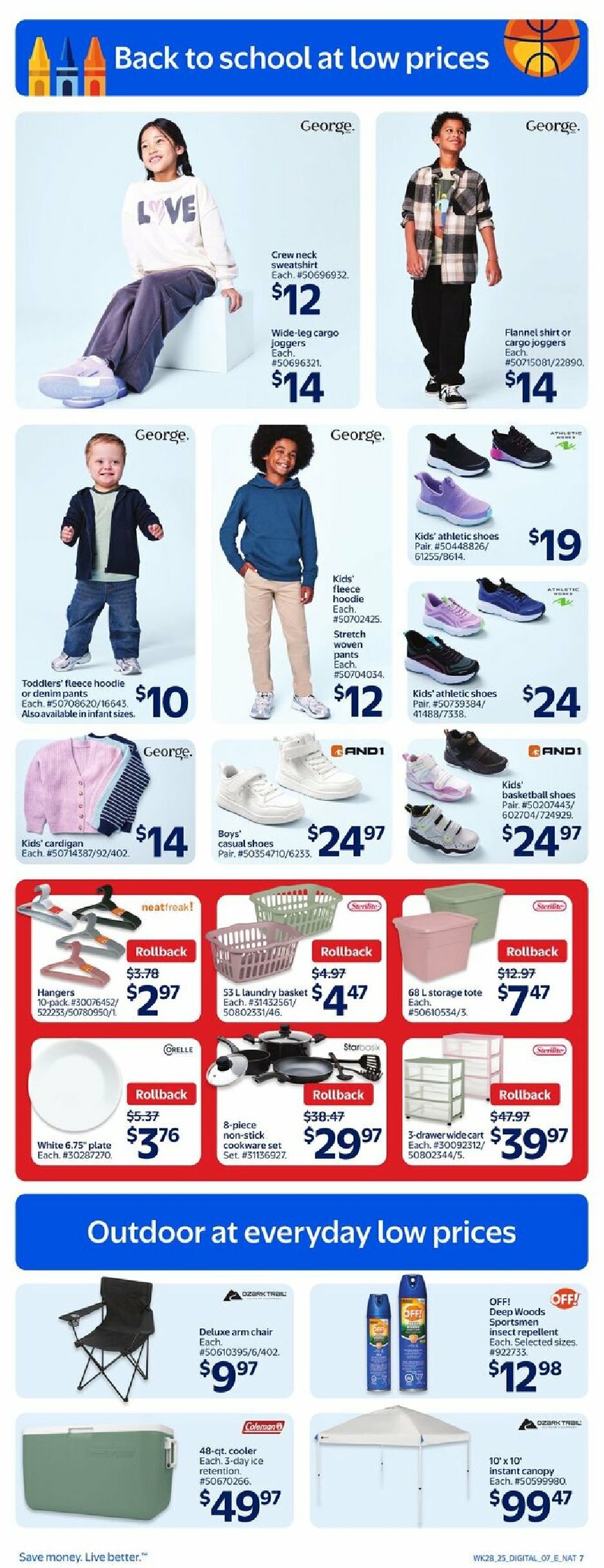 walmart - Walmart flyer valid from 08-07 - 08-13 - page: 11