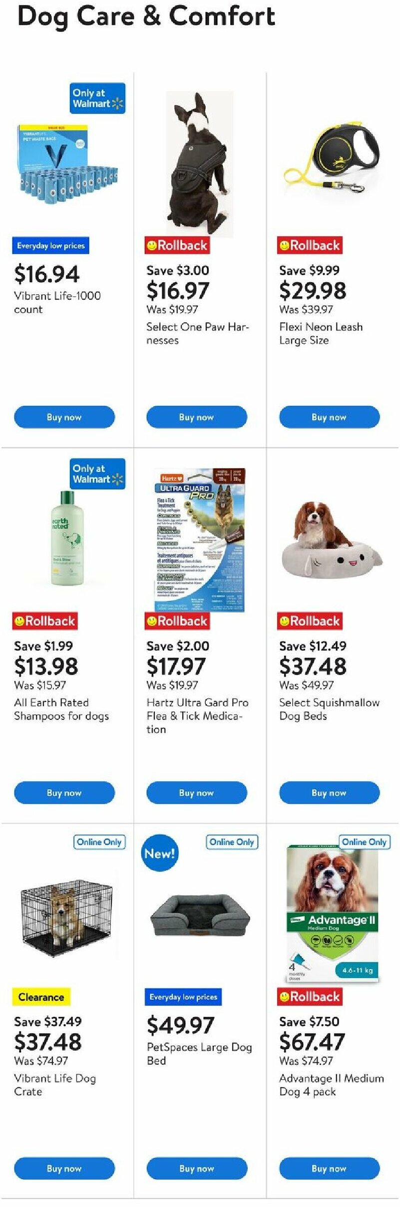 walmart - Walmart - Pet Days flyer valid from 08-07 - 08-20 - page: 7