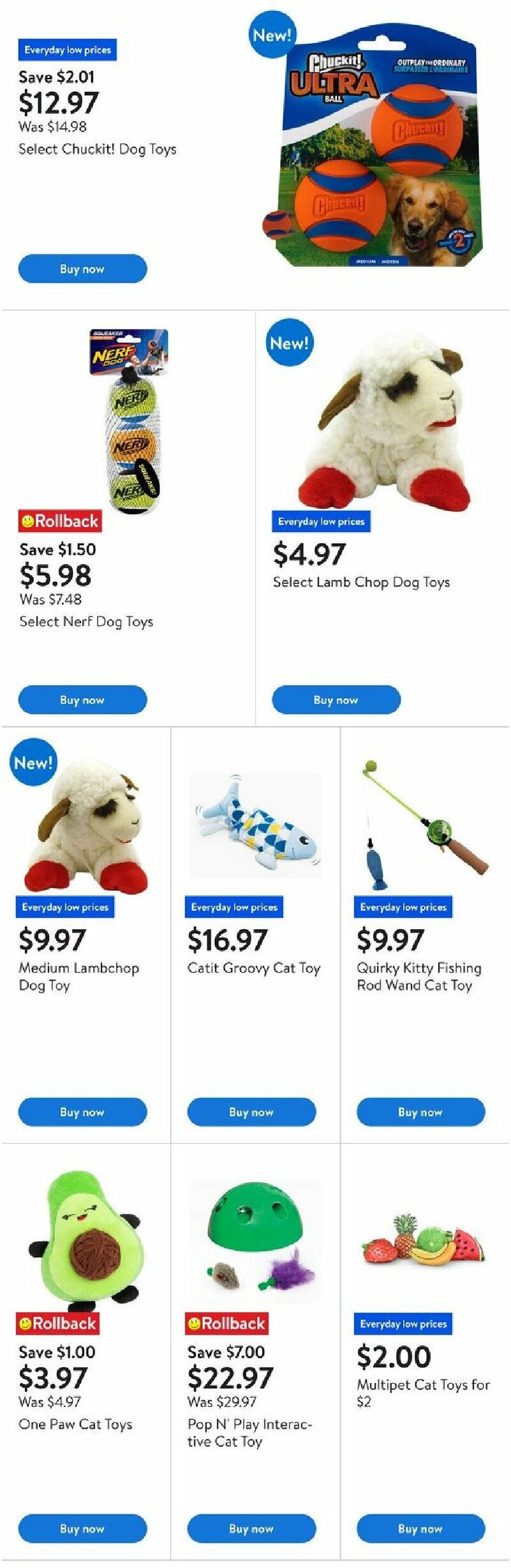 walmart - Walmart - Pet Days flyer valid from 08-07 - 08-20 - page: 3