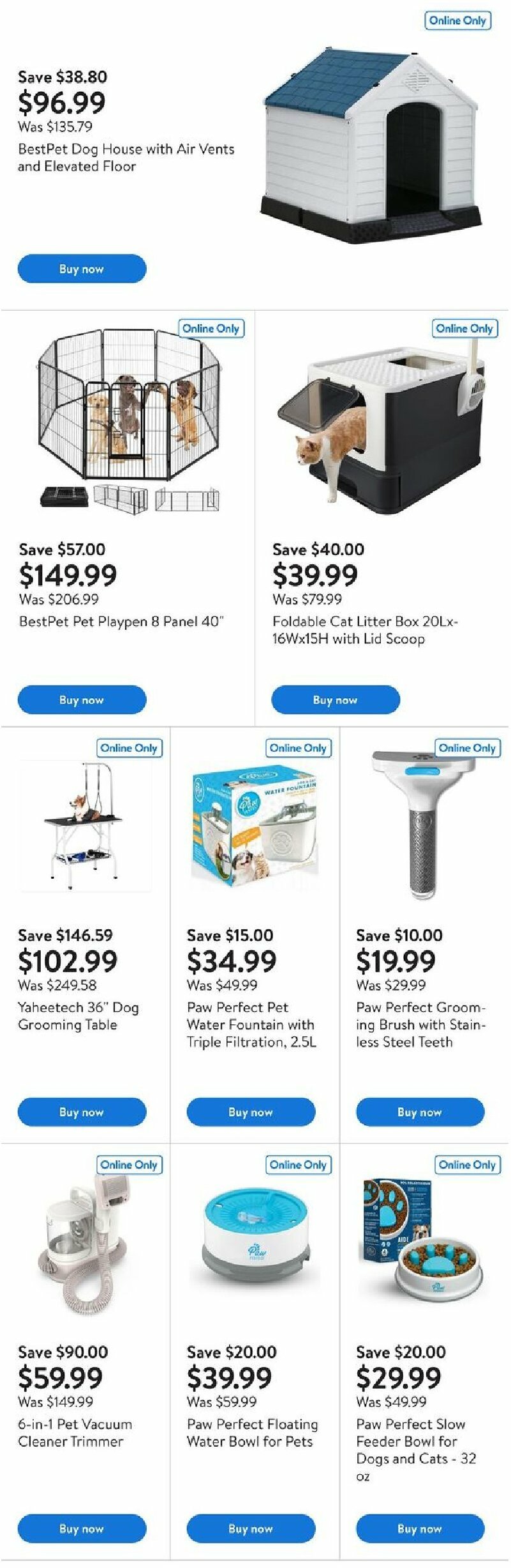 walmart - Walmart - Pet Days flyer valid from 08-07 - 08-20 - page: 8