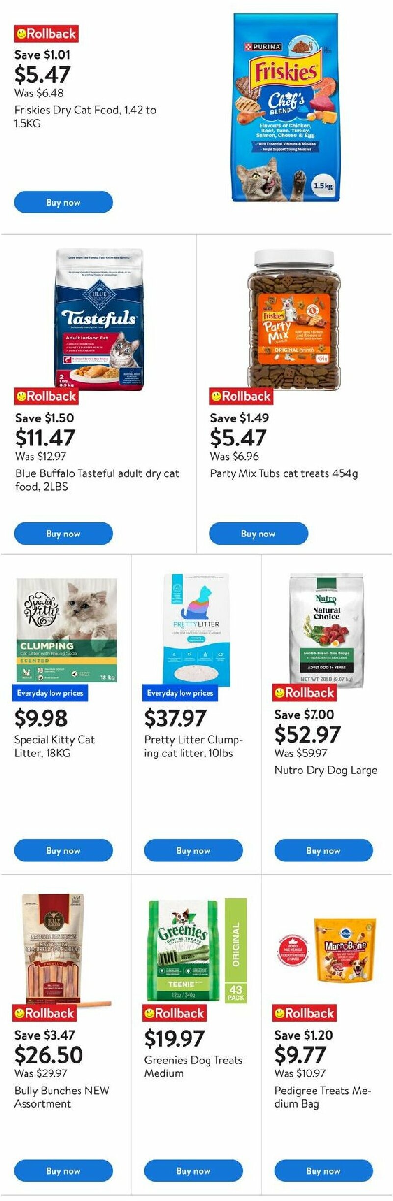 walmart - Walmart - Pet Days flyer valid from 08-07 - 08-20 - page: 6