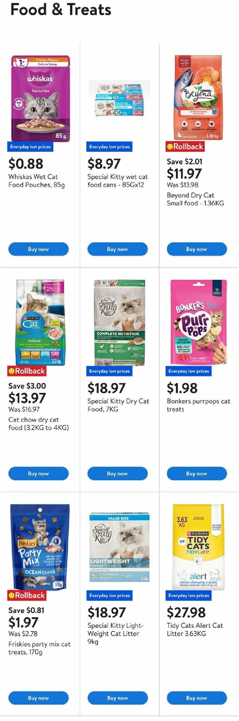 walmart - Walmart - Pet Days flyer valid from 08-07 - 08-20 - page: 4