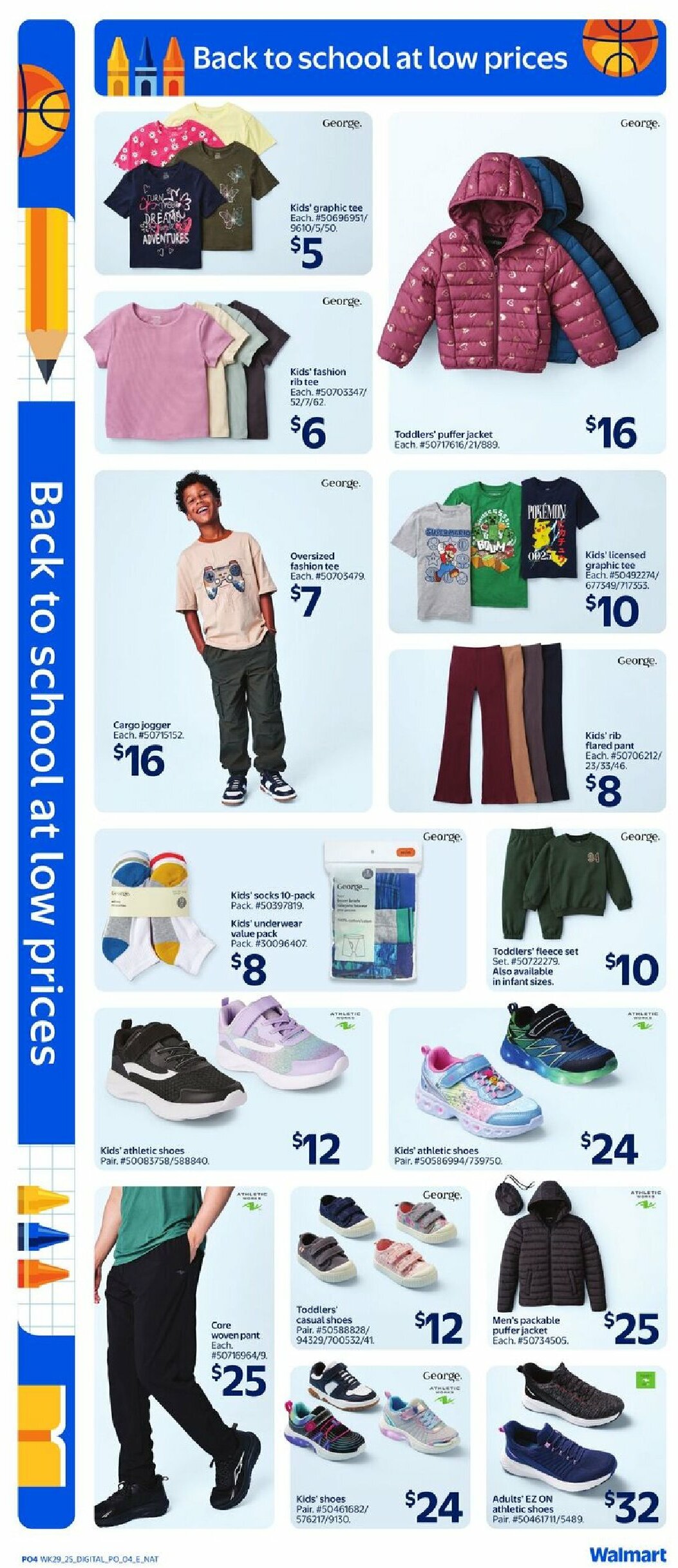 walmart - Walmart - Back to School flyer valid from 08-14 - 08-20 - page: 4