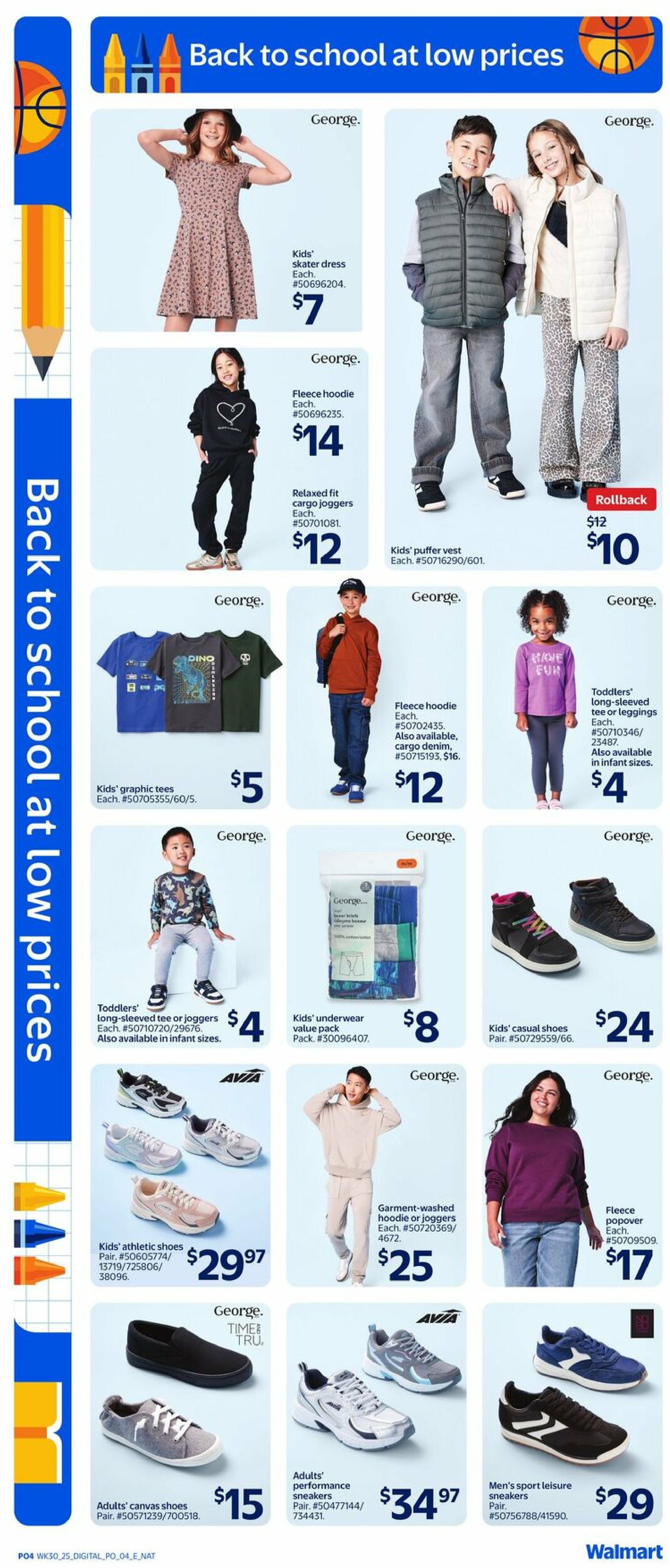 walmart - Walmart - Back to School flyer valid from 08-21 - 08-27 - page: 4