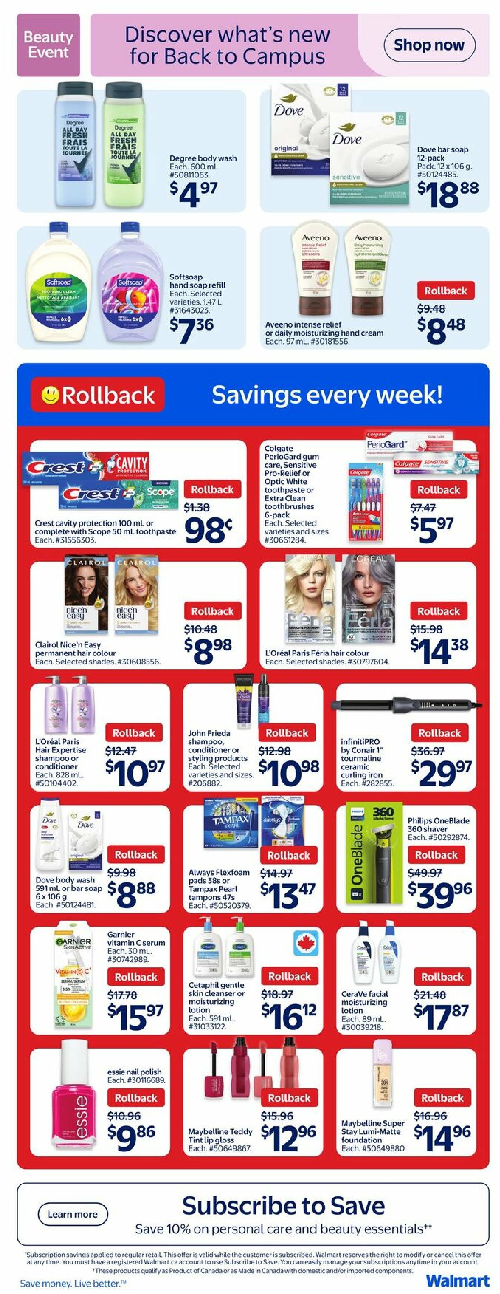 walmart - Walmart flyer valid from 08-21 - 08-27 - page: 14