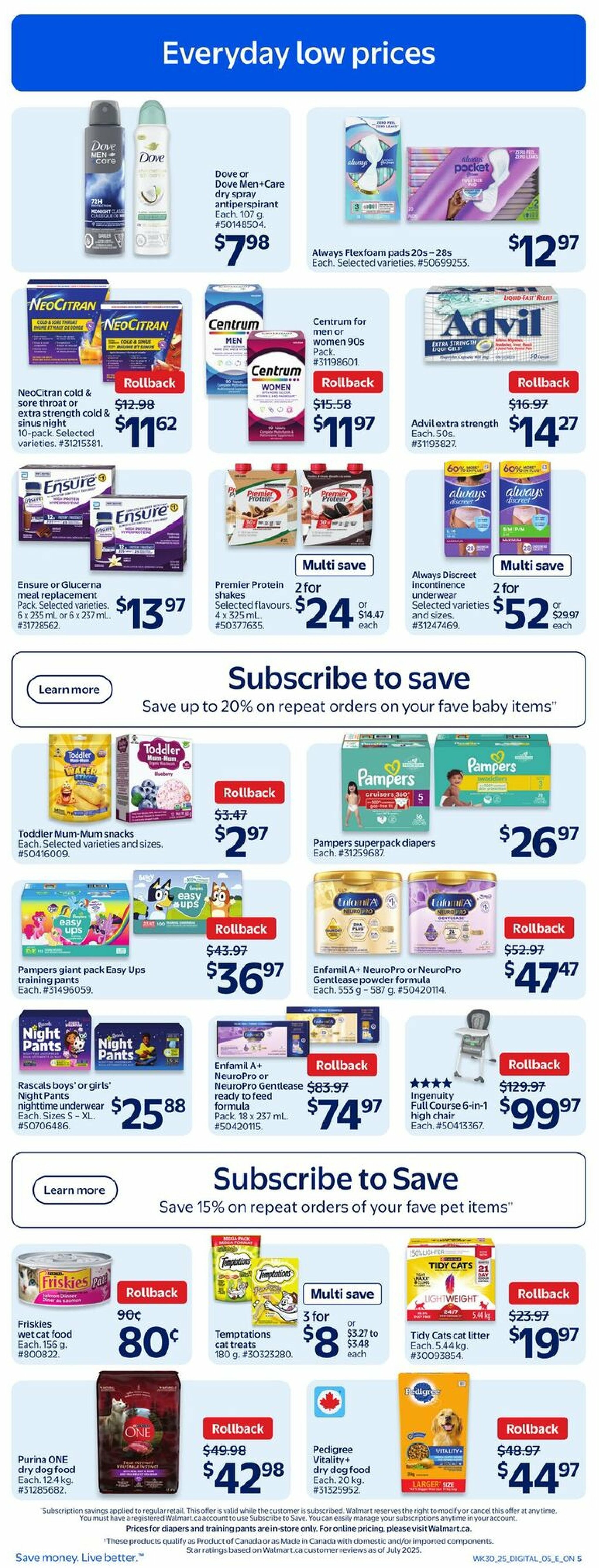 walmart - Walmart flyer valid from 08-21 - 08-27 - page: 6