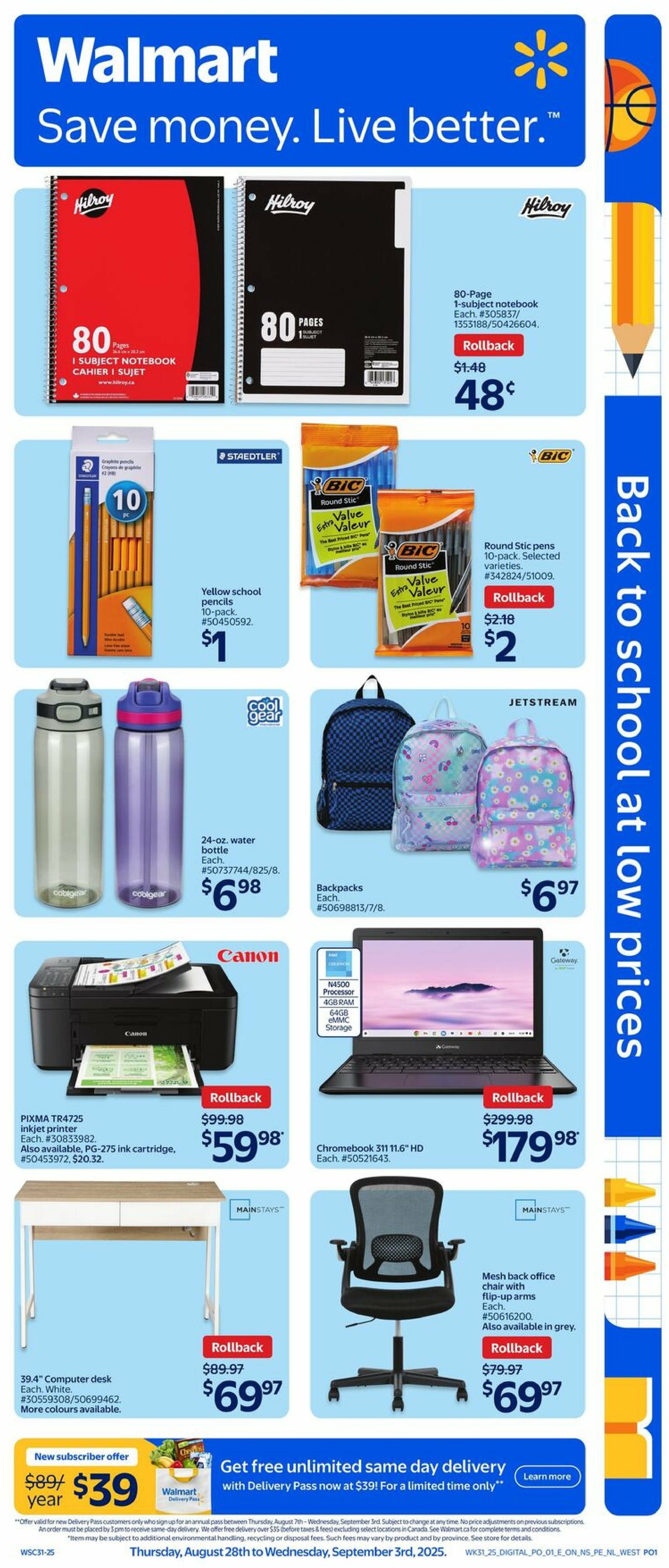 walmart - Walmart flyer valid from 08-28 - 09-03 - page: 14
