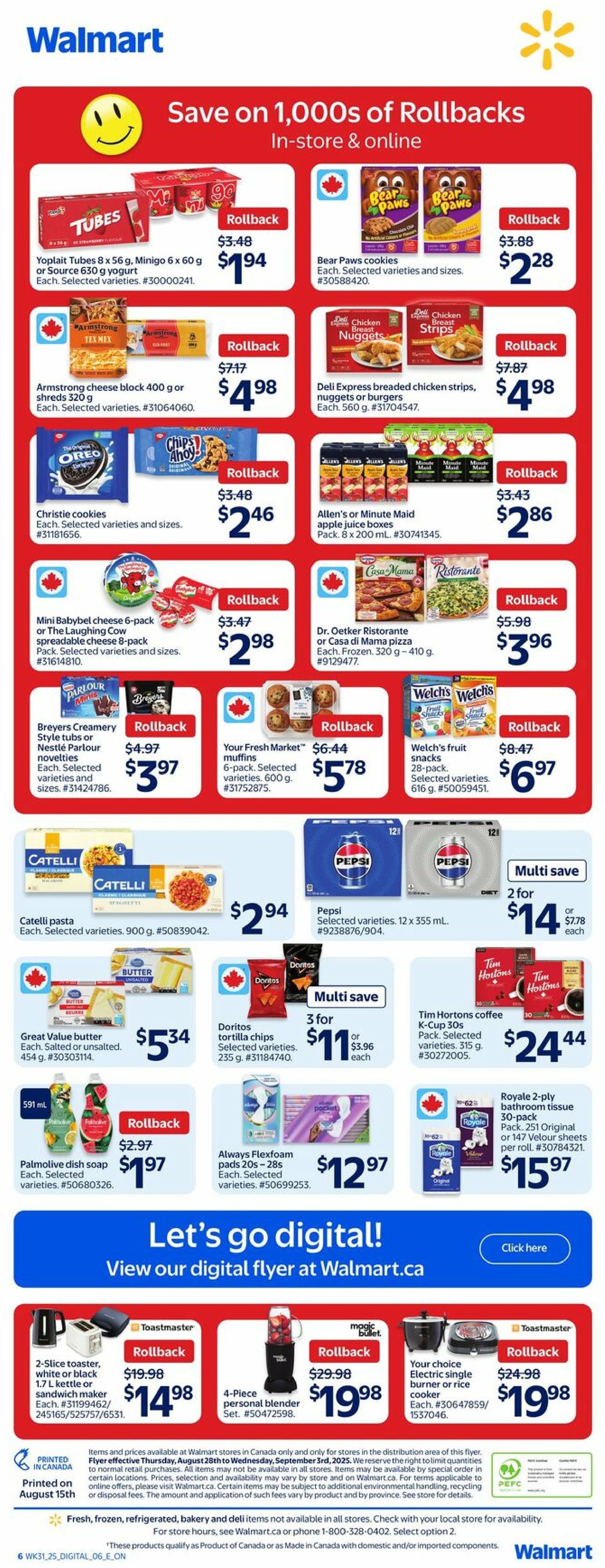 walmart - Walmart - Back to School flyer valid from 08-28 - 09-03 - page: 7
