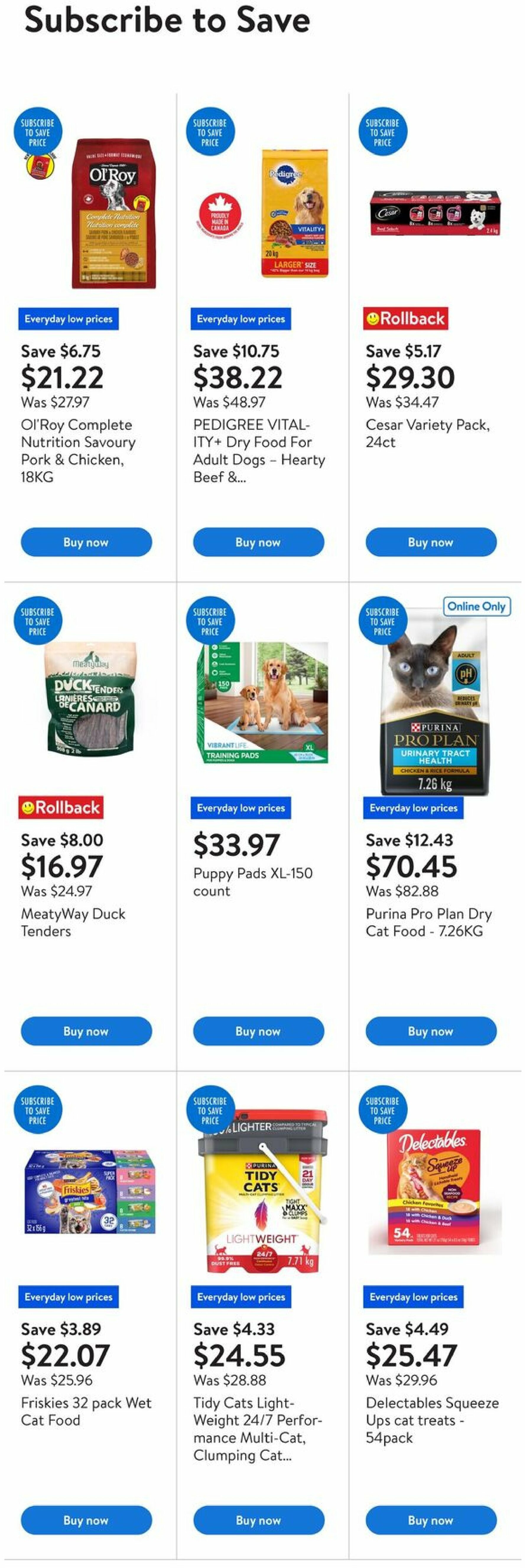 walmart - Walmart - Pet Days flyer valid from 08-21 - 09-03 - page: 11