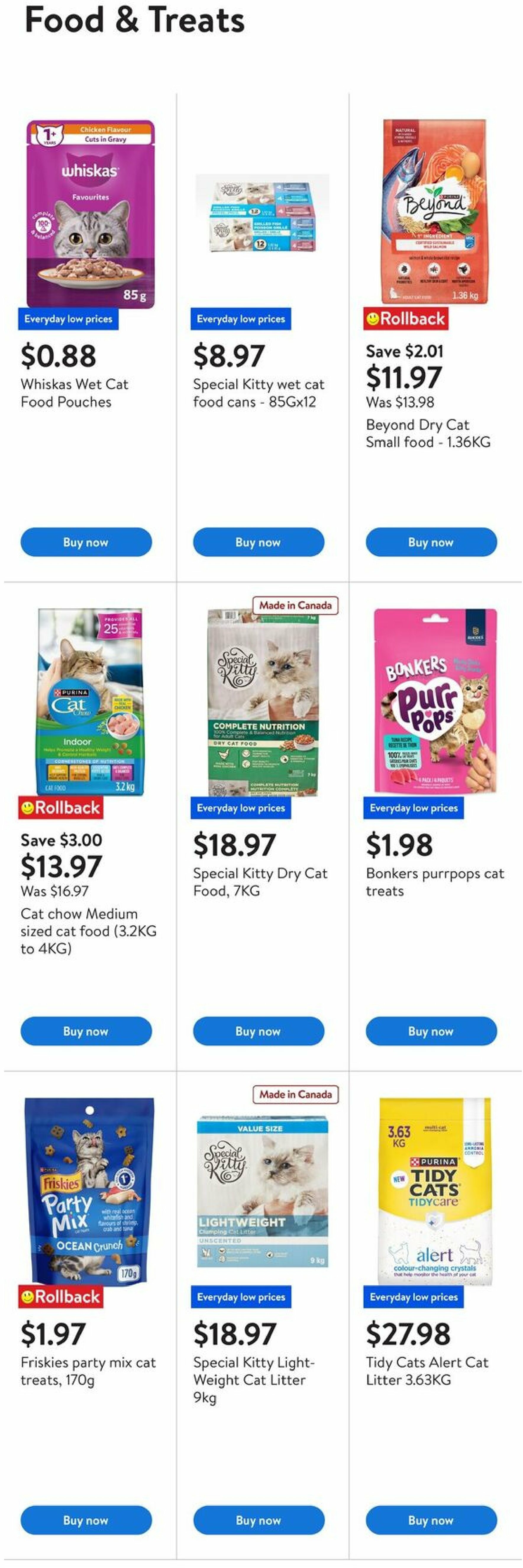 walmart - Walmart - Pet Days flyer valid from 08-21 - 09-03 - page: 4