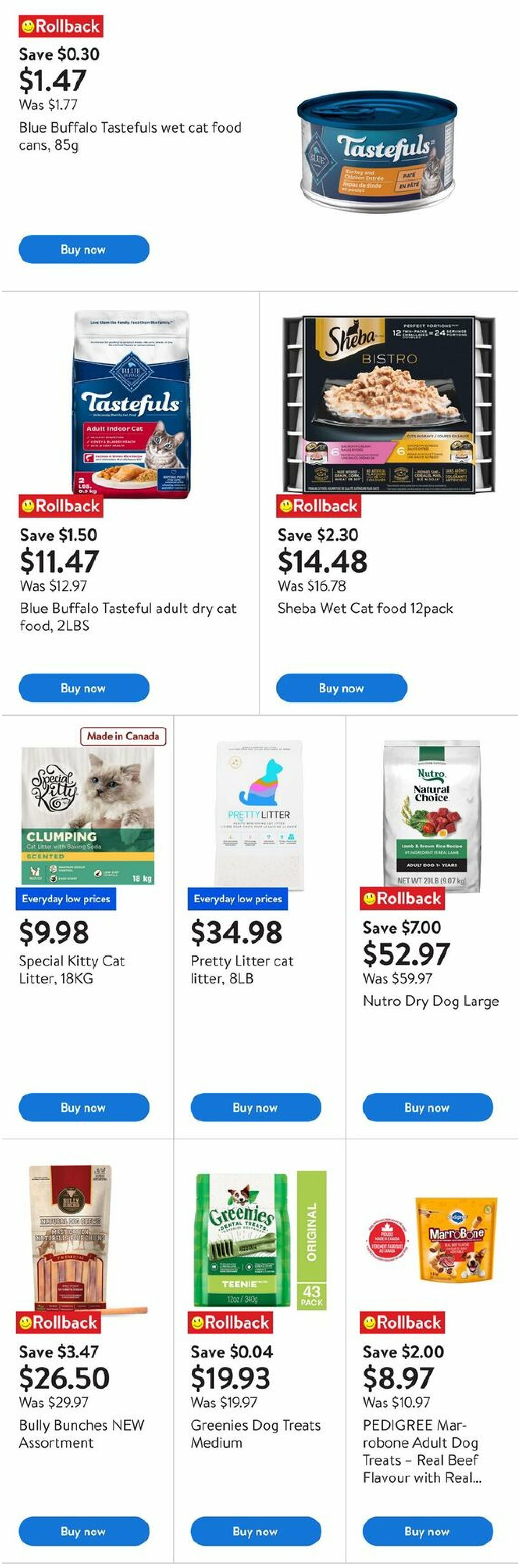 walmart - Walmart - Pet Days flyer valid from 08-21 - 09-03 - page: 6