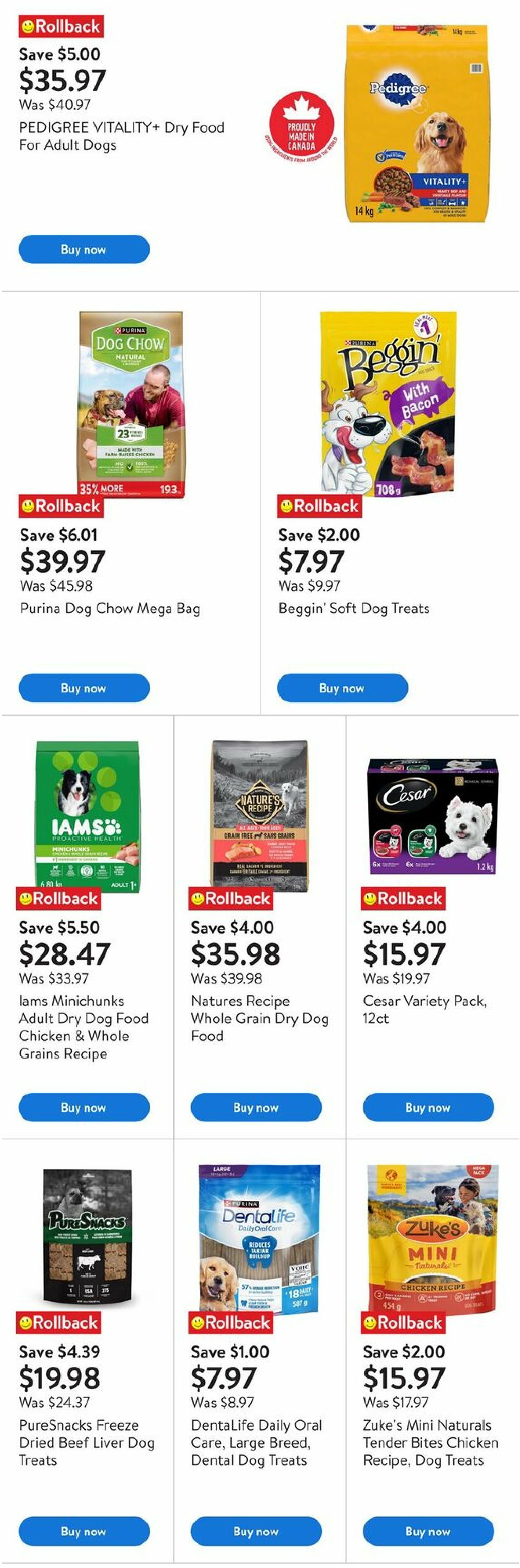 walmart - Walmart - Pet Days flyer valid from 08-21 - 09-03 - page: 5