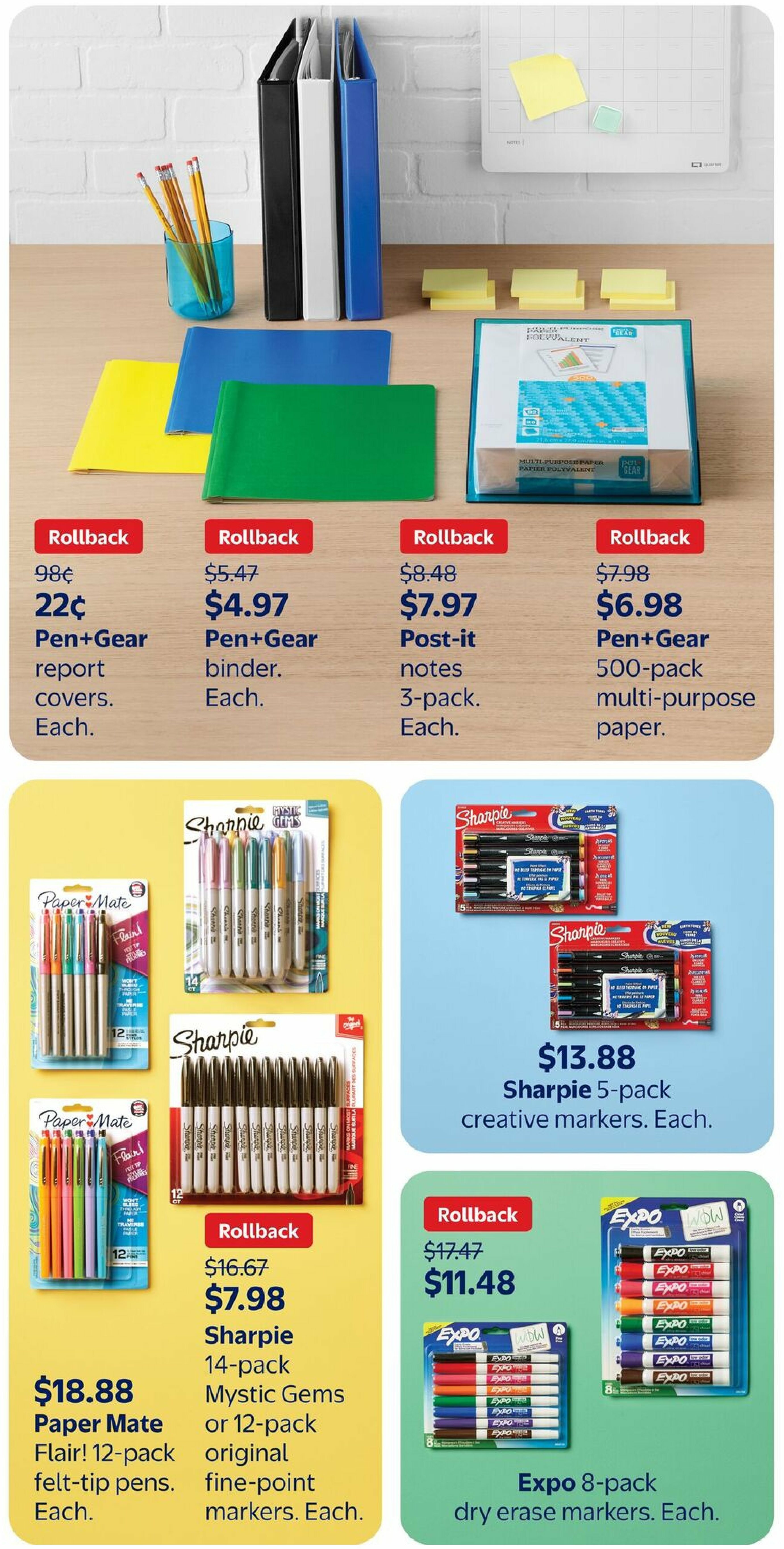 walmart - Walmart - Back to school flyer valid from 08-07 - 09-17 - page: 3 walmart - Walmart - Back to school flyer valid from 08-07 - 09-17 - page: 3