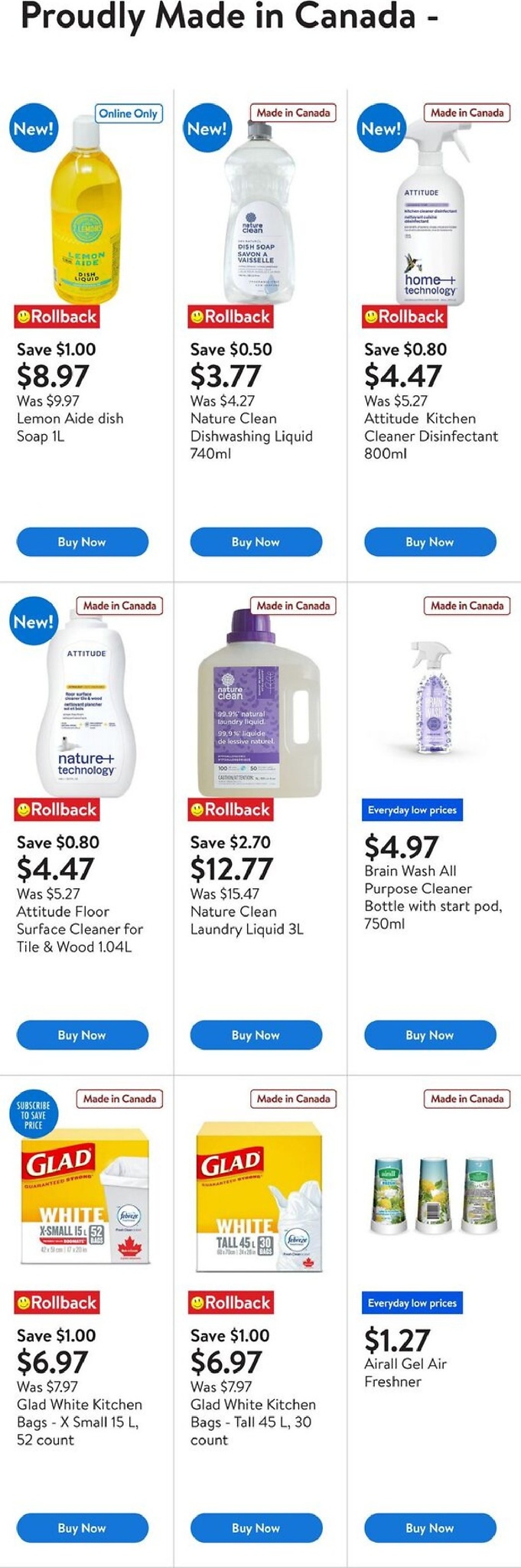 walmart - Walmart - Fall cleaning flyer valid from 09-11 - 09-24 - page: 7