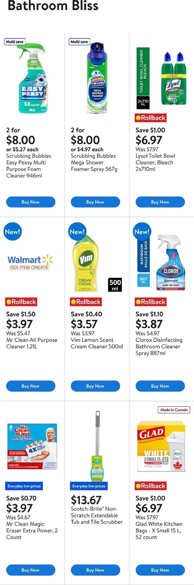 walmart - Walmart - Fall cleaning flyer valid from 09-11 - 09-24 - page: 2