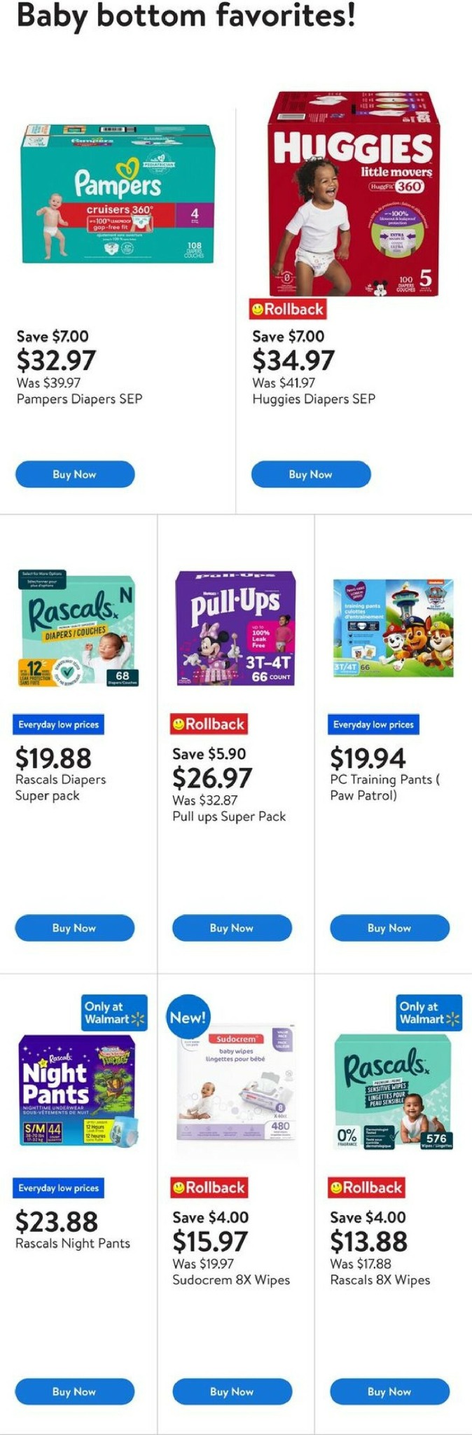 walmart - Walmart - Baby Days flyer valid from 09-11 - 09-24 - page: 3
