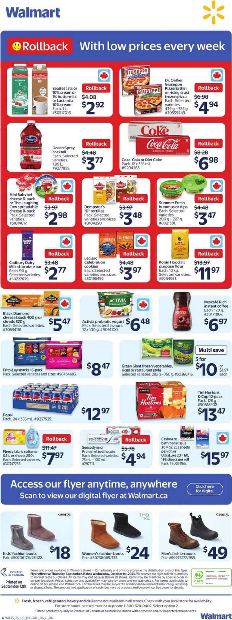 walmart - Walmart flyer valid from 09-25 - 10-01 - page: 2