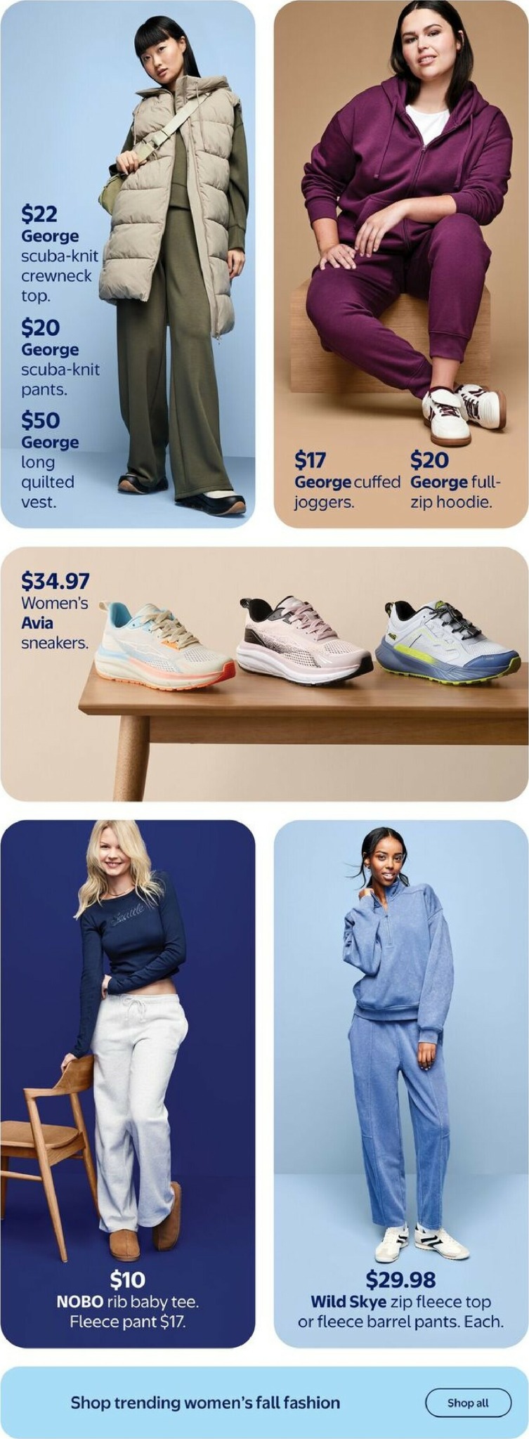 walmart - Walmart - Fall Fashion for all flyer valid from 09-25 - 10-22 - page: 9