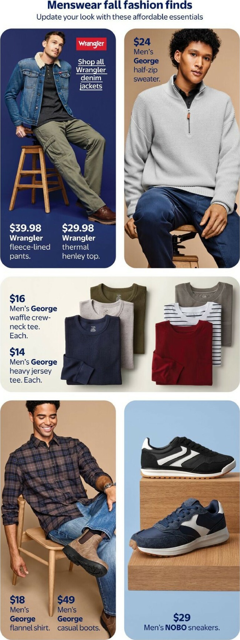 walmart - Walmart - Fall Fashion for all flyer valid from 09-25 - 10-22 - page: 6