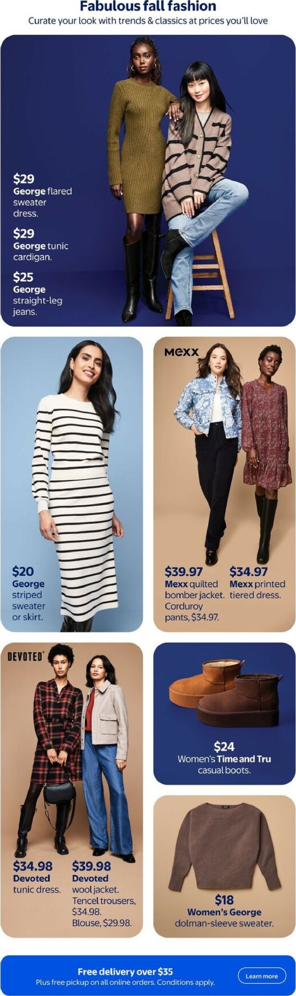 walmart - Walmart - Fall Fashion for all flyer valid from 09-25 - 10-22 - page: 8