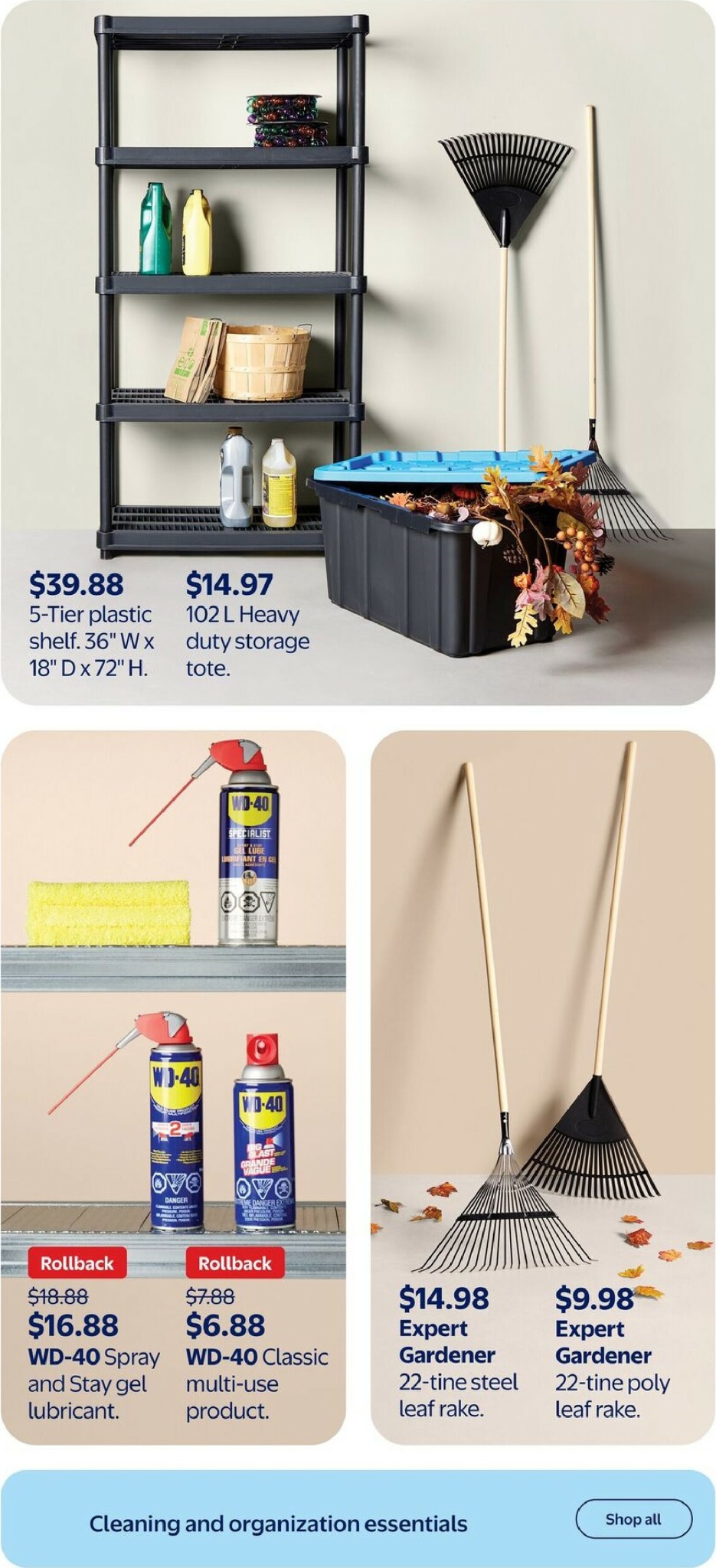walmart - Walmart - Home for the harvest flyer valid from 09-25 - 10-22 - page: 16