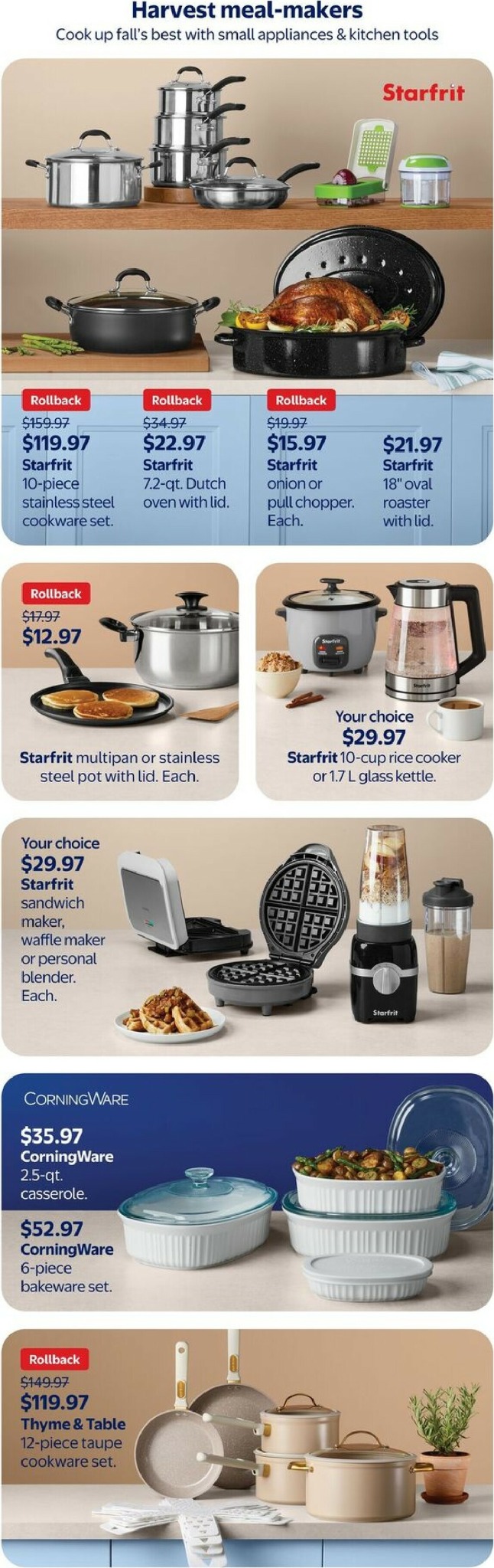 walmart - Walmart - Home for the harvest flyer valid from 09-25 - 10-22 - page: 10