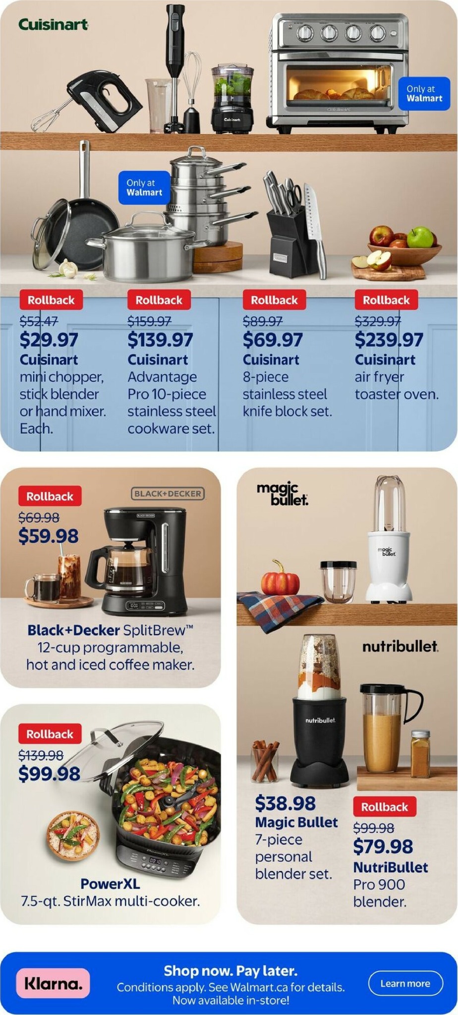 walmart - Walmart - Home for the harvest flyer valid from 09-25 - 10-22 - page: 11